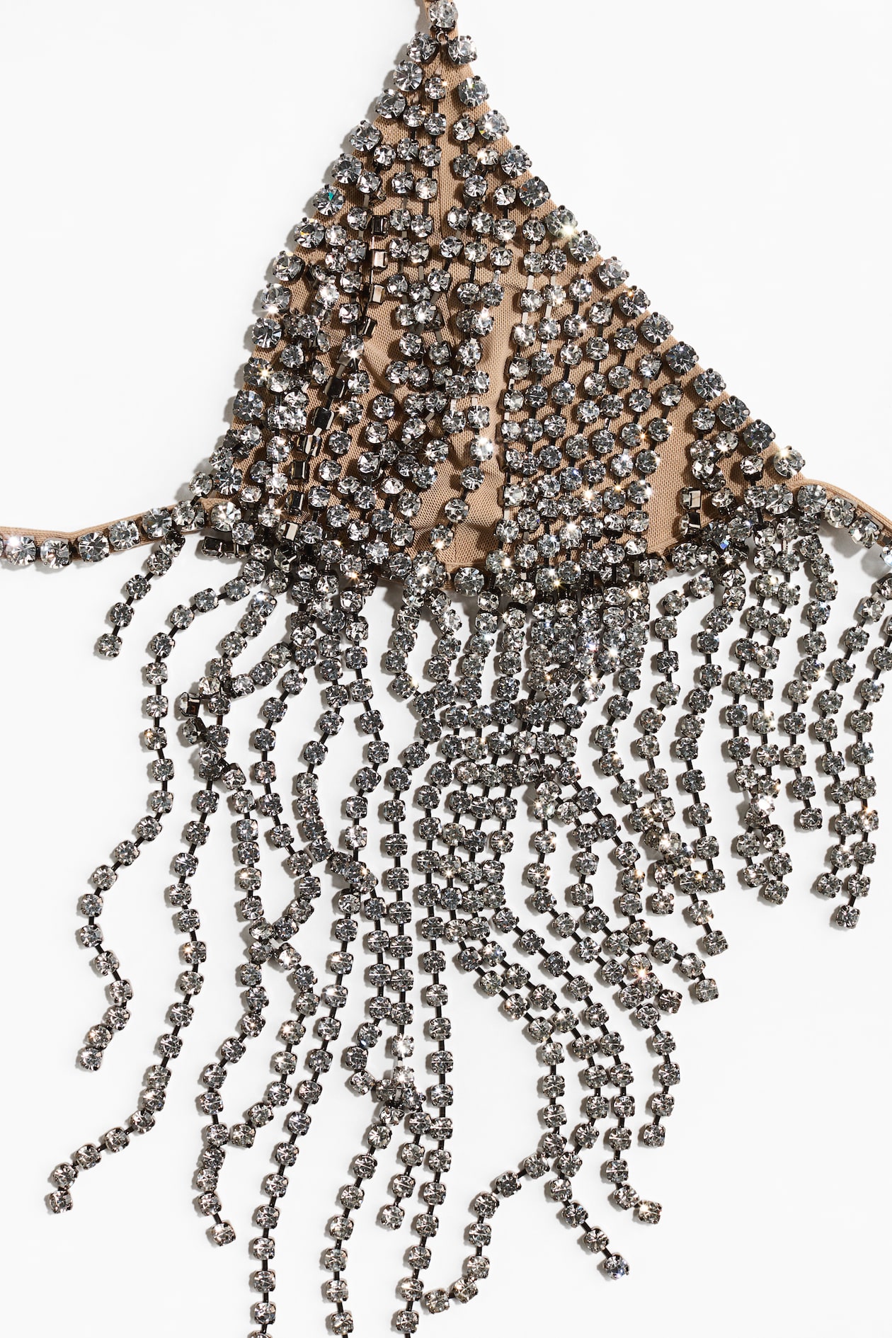 Crystal-Embellished Bra Top - image 4