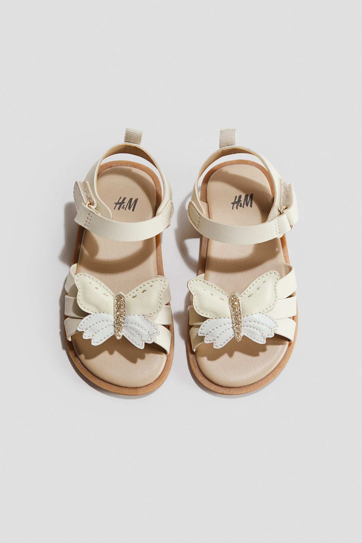 Appliquéd strappy sandals - 1