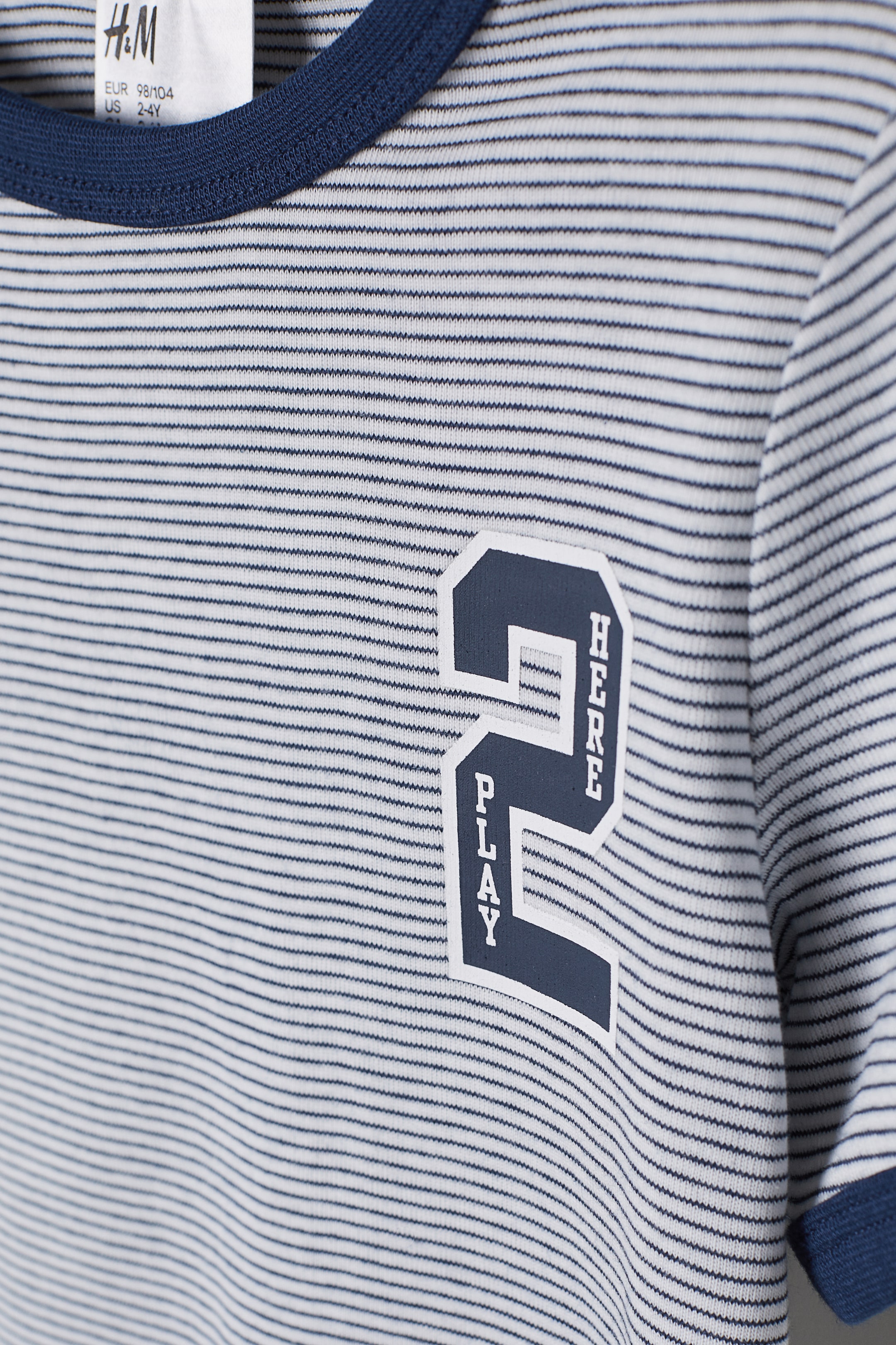 Größeres Bild ansehen: Jerseypyjama - Dunkelblau - Kids | H&M DE 2