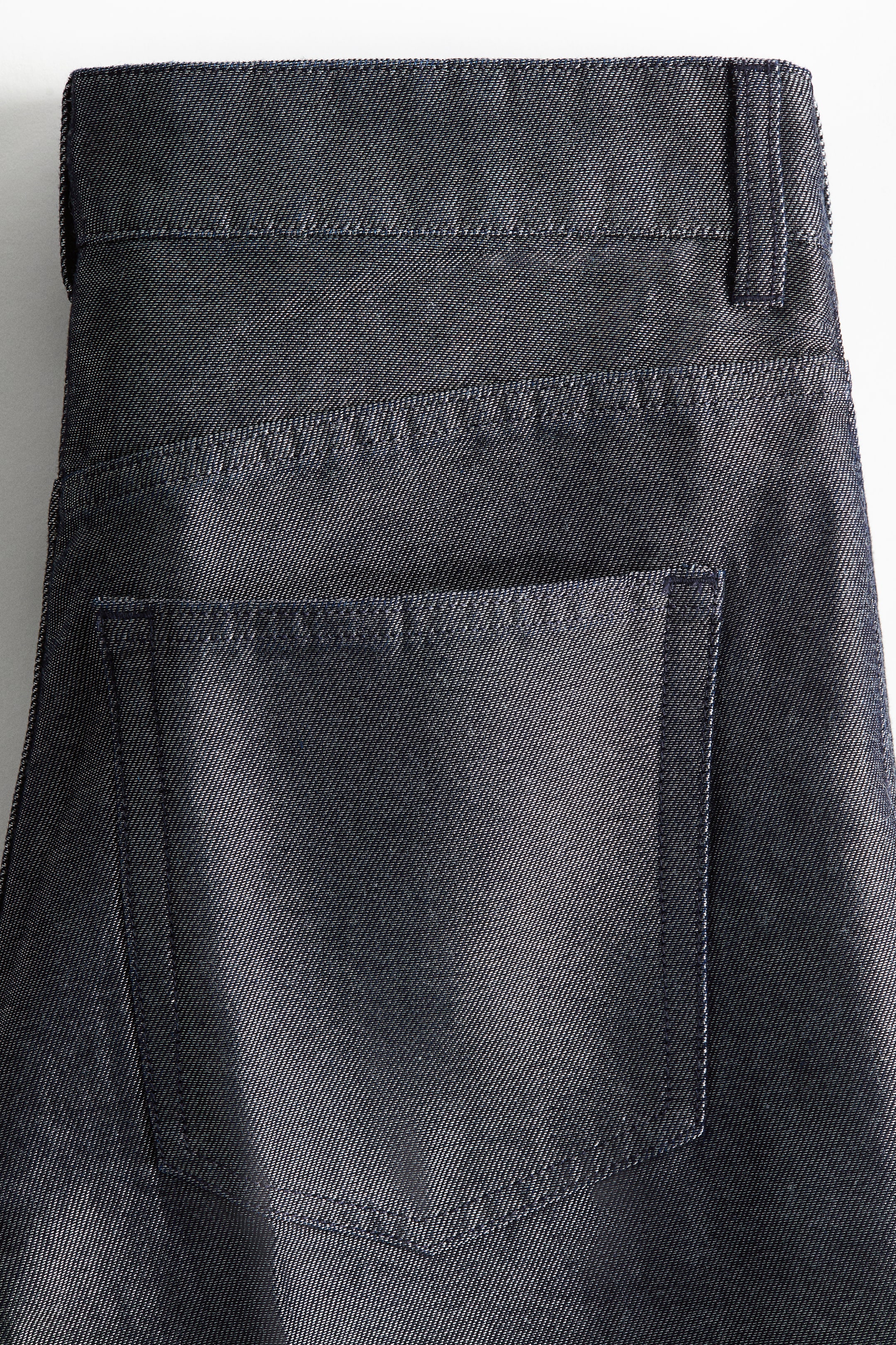 拡大画像を表示: シマーデニム - ダークデニムブルー - レディース | H&M JP 8