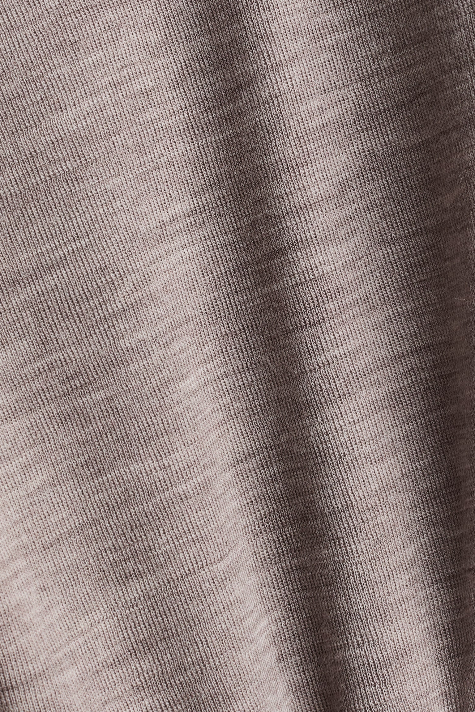 Детская рубашка H&M Merino Wool Jersey Shirt, цвет: Тёмный бежевый — фото 2