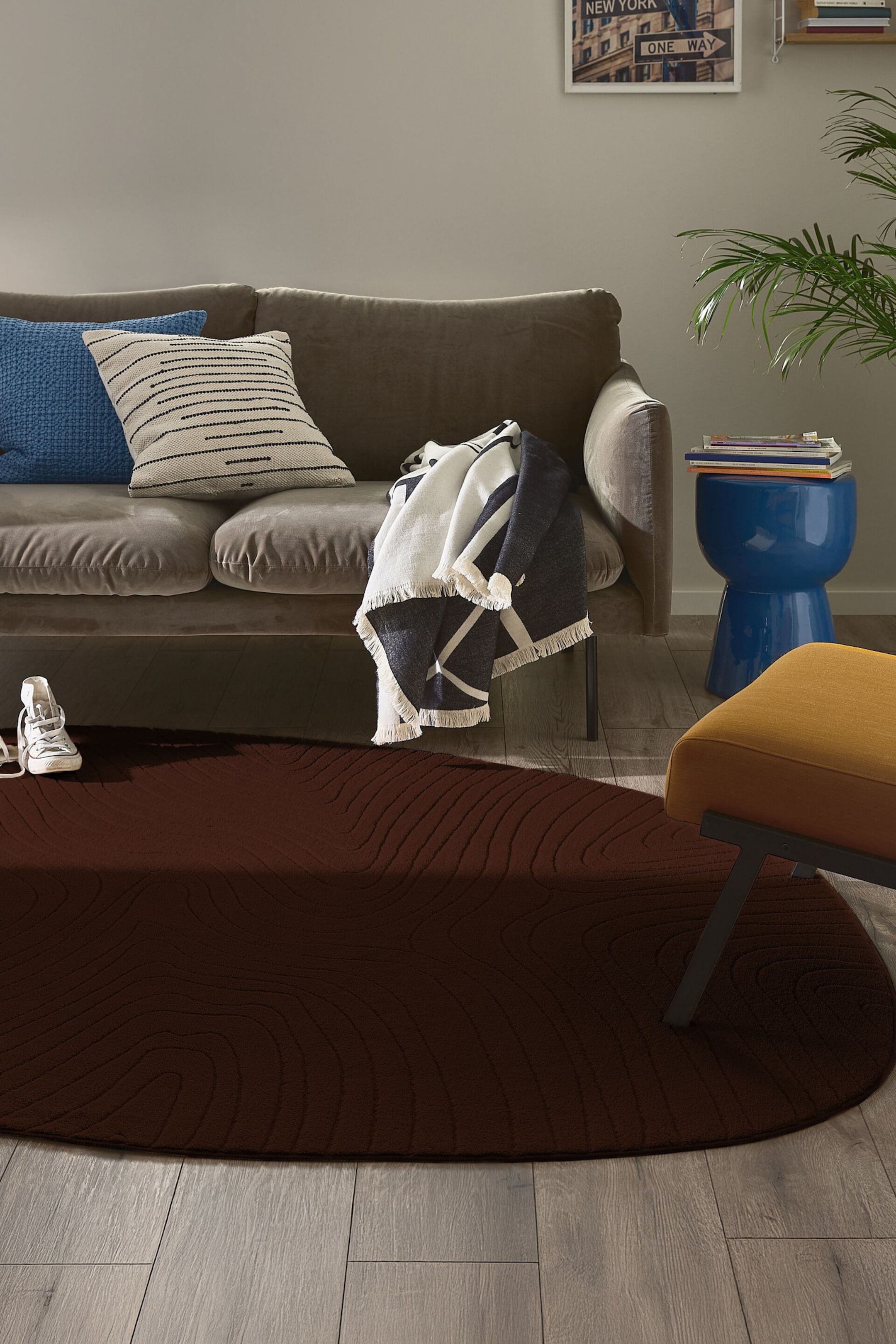 Ver imagen más grande: Washable Rug Pam - Brown - benuta - HOME | H&M ES 1