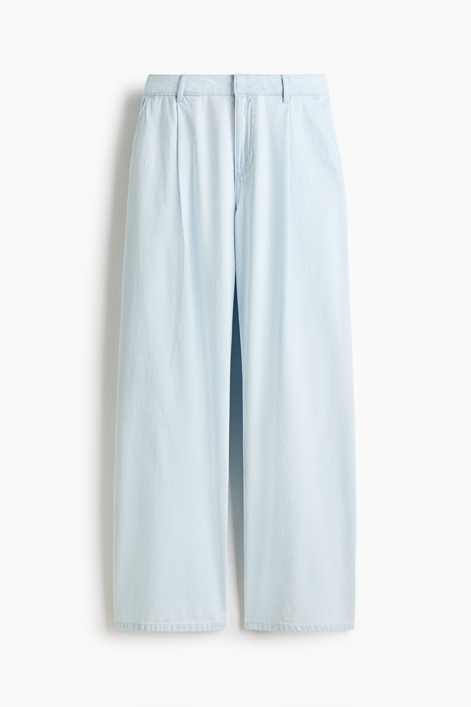 Loose Fit Wide Regular Jeans - Light blue/Dark denim blue/Denim blue - 2