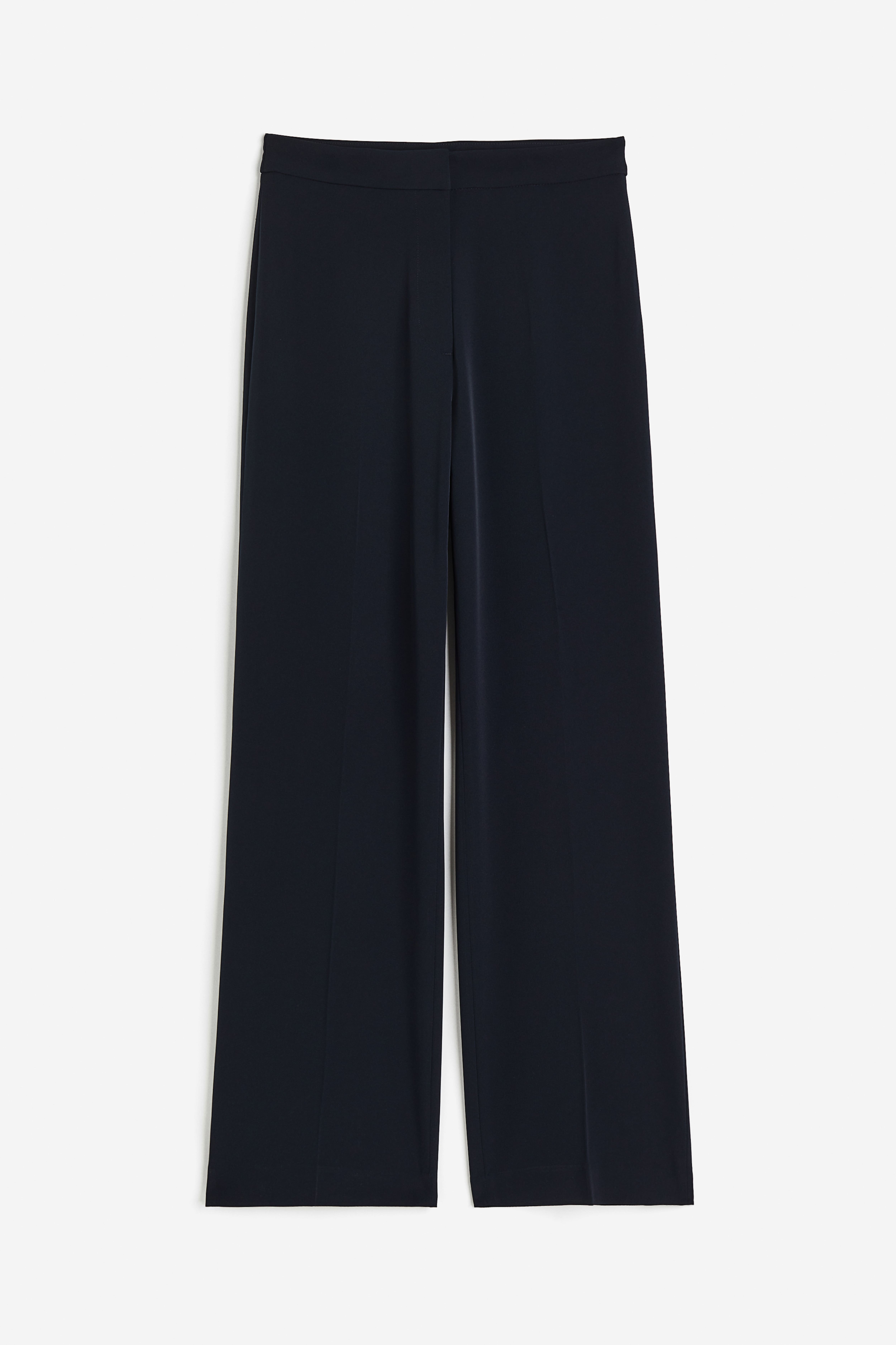 Wide trousers Navy blue Ladies H M GB