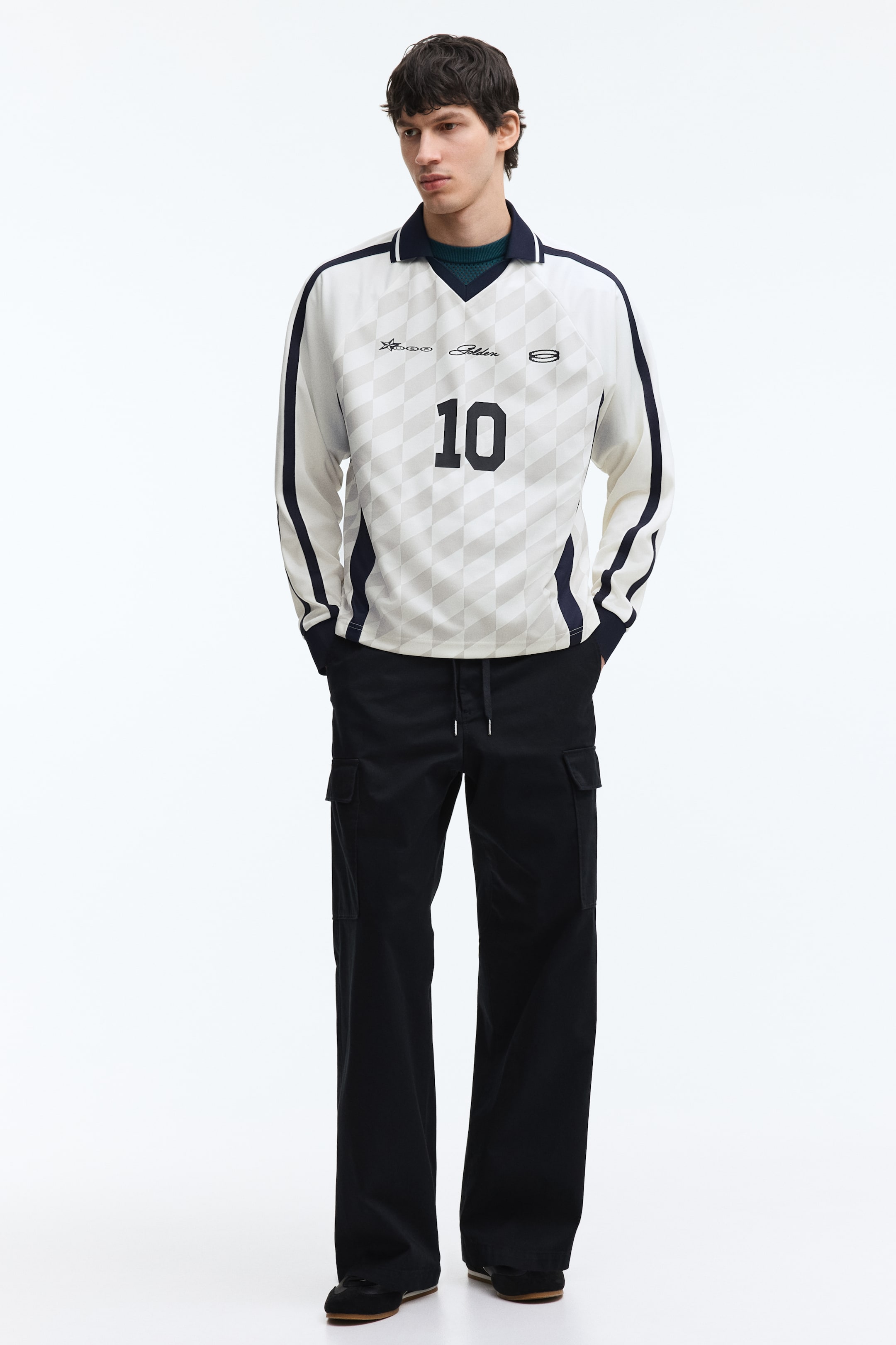 Maillot de football imprimé ample