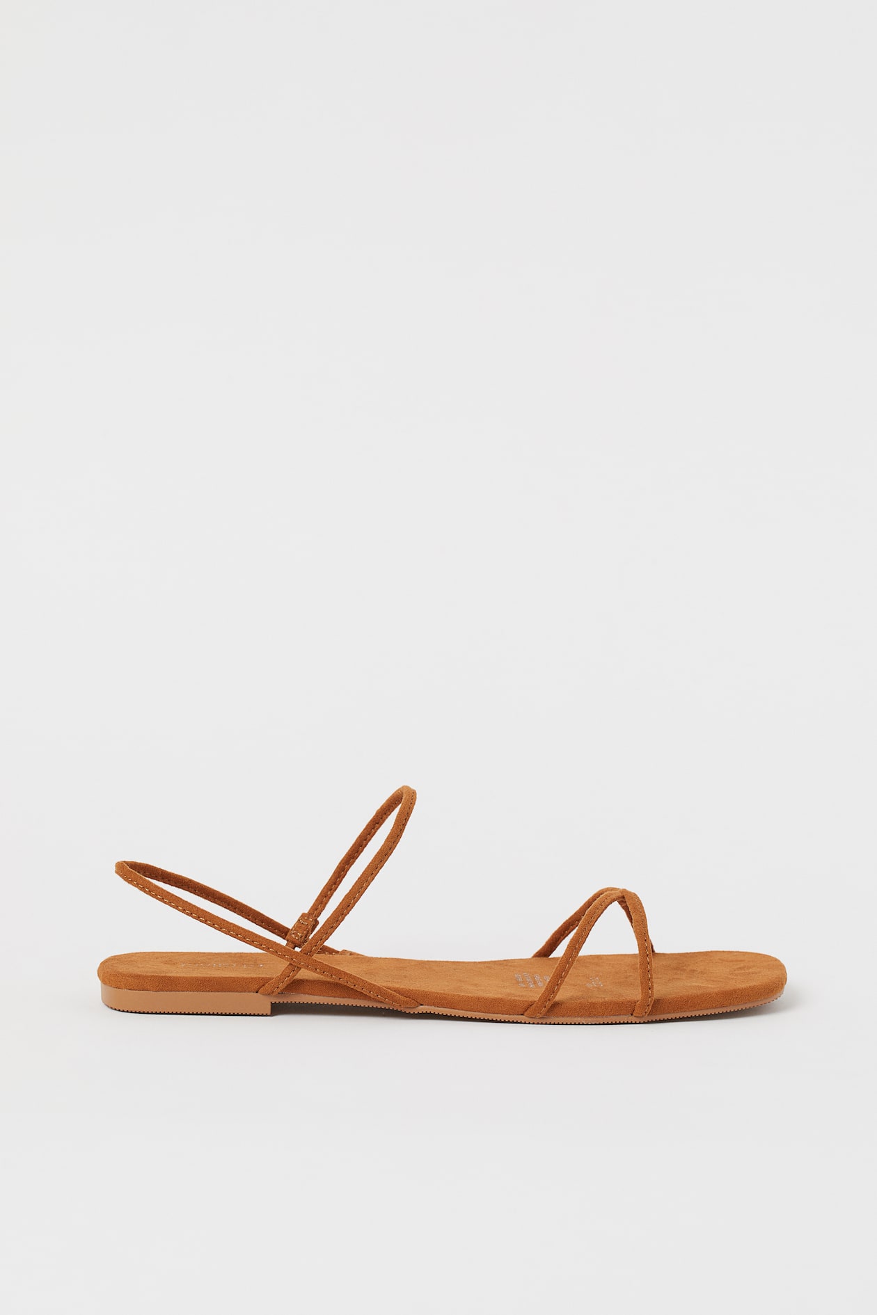 Sandals - No heel - Light brown - Ladies | H&M GB