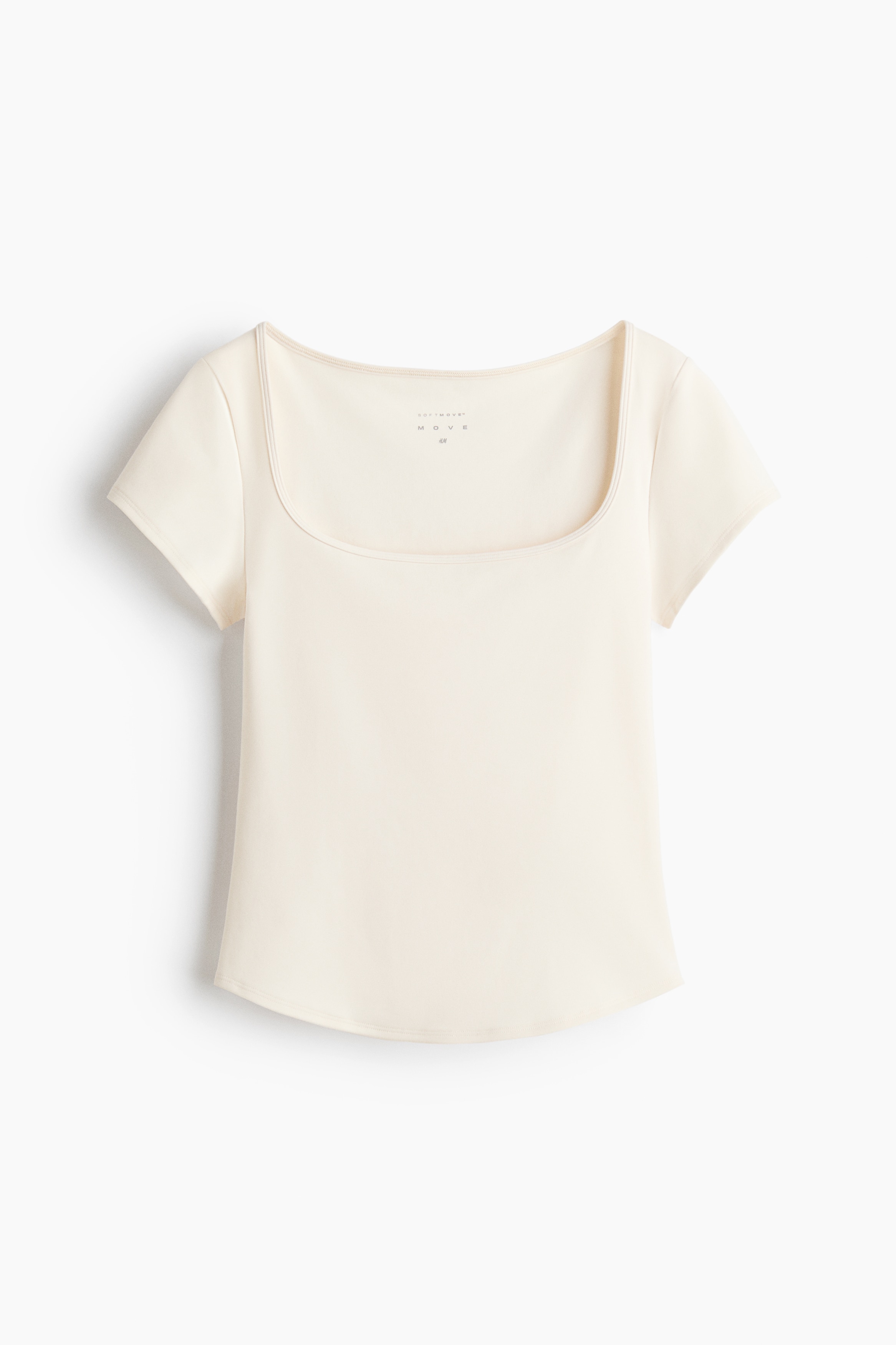 Sports top with SoftMove™ - Ivory