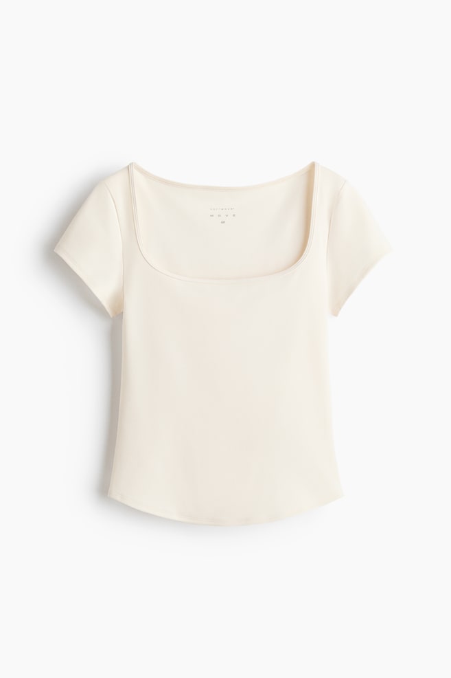 Sporttop met SoftMove™ - Ivoorwit - 1