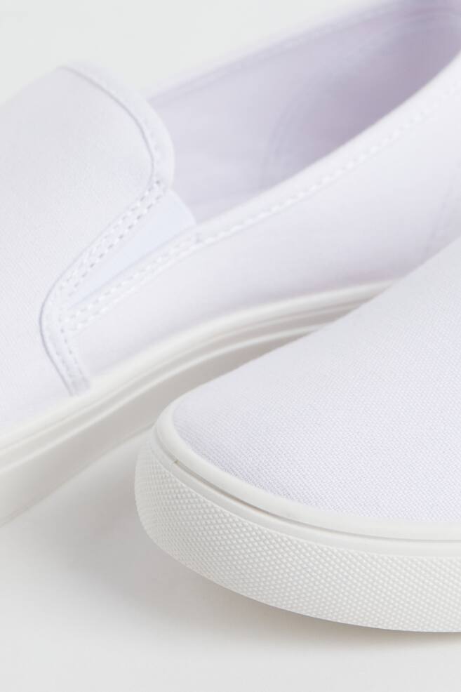 Slip-on trainers - White - 4