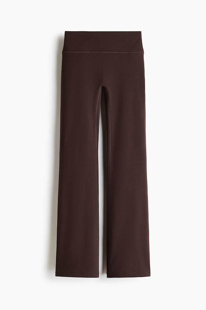 Leggings cálidos acampanados con Fleece SoftMove™ - Café oscuro/Negro/Azul acero - 1