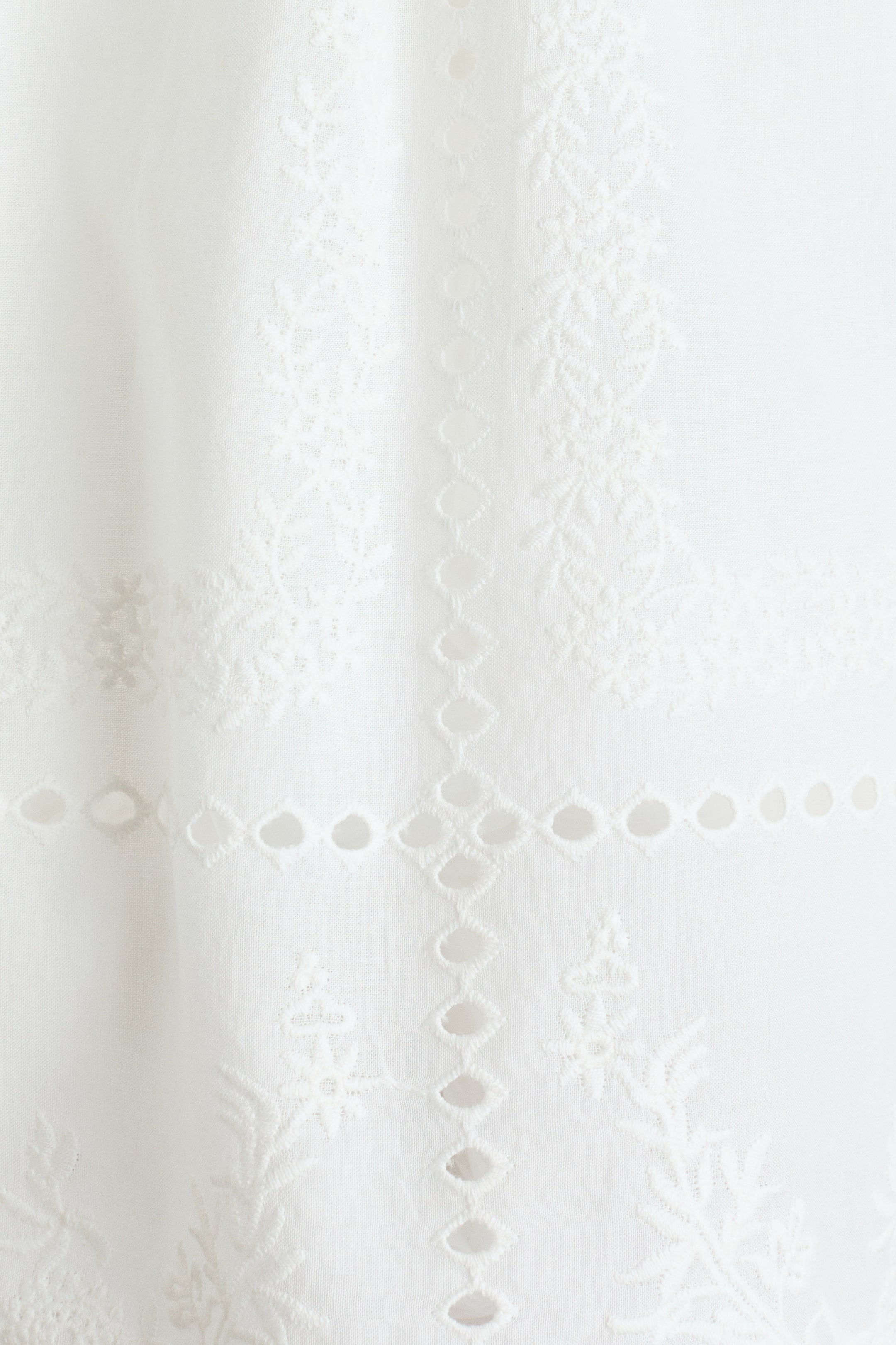 Детские комбинезоны H&M Cotton Jumpsuit with Eyelet Embroidery — фото 3