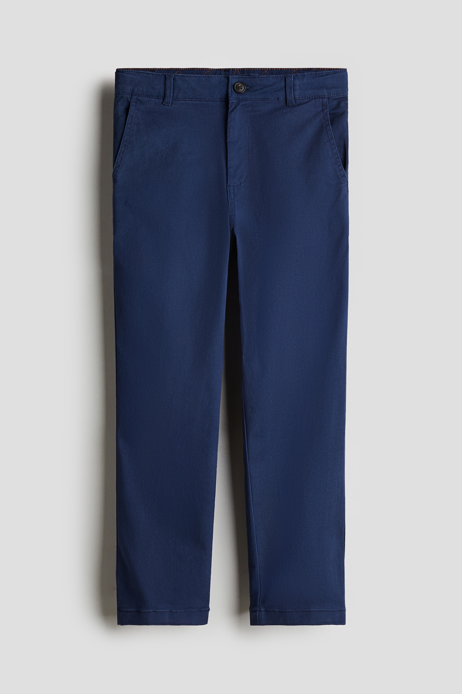 Regular Fit Chinos - Dark blue/Beige - 1