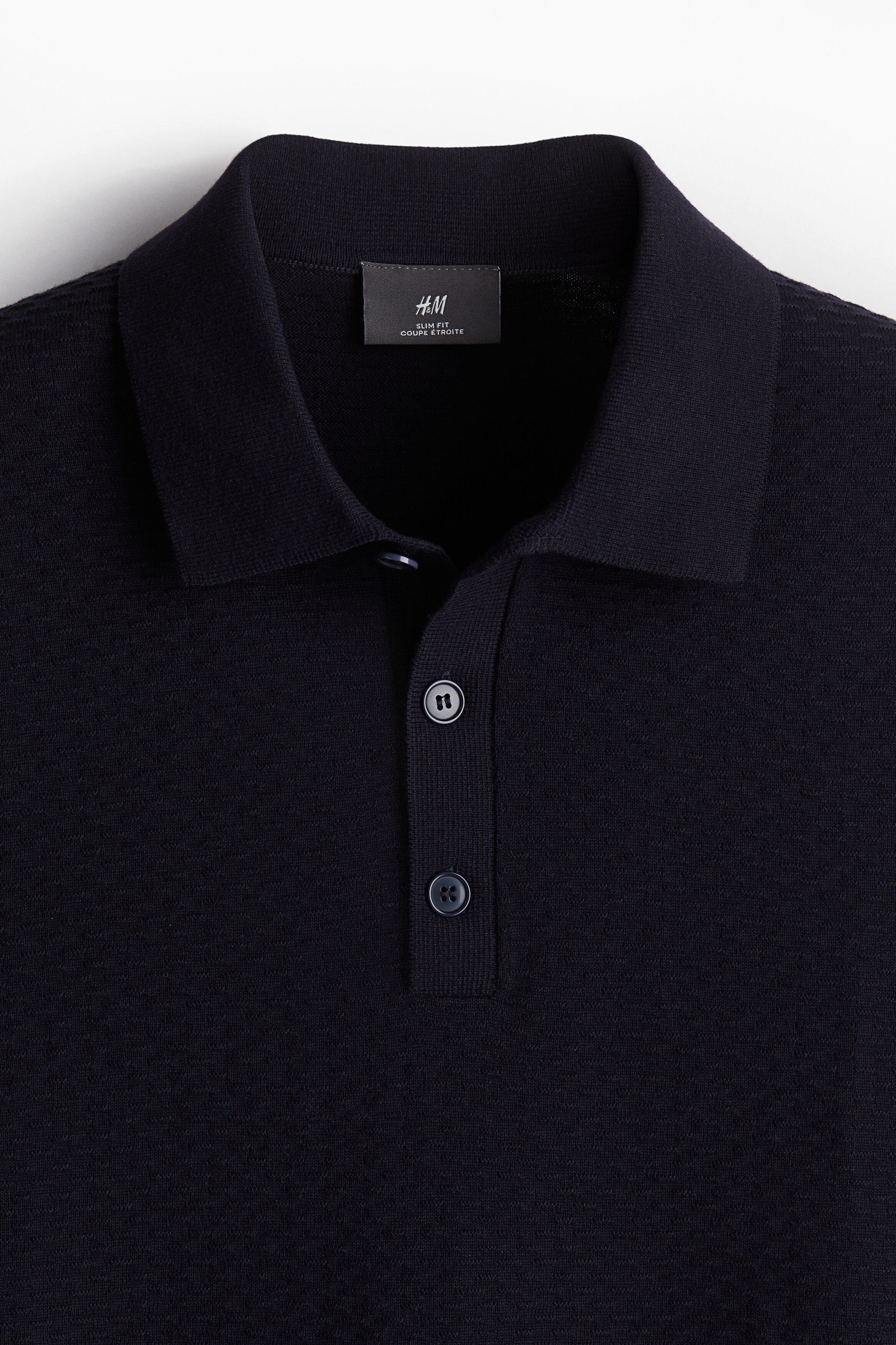 トップス ANATOMICA 18SS Knit Polo-Navy/3 ANATOMICA 18SS Knit Polo - Navy / Size 3