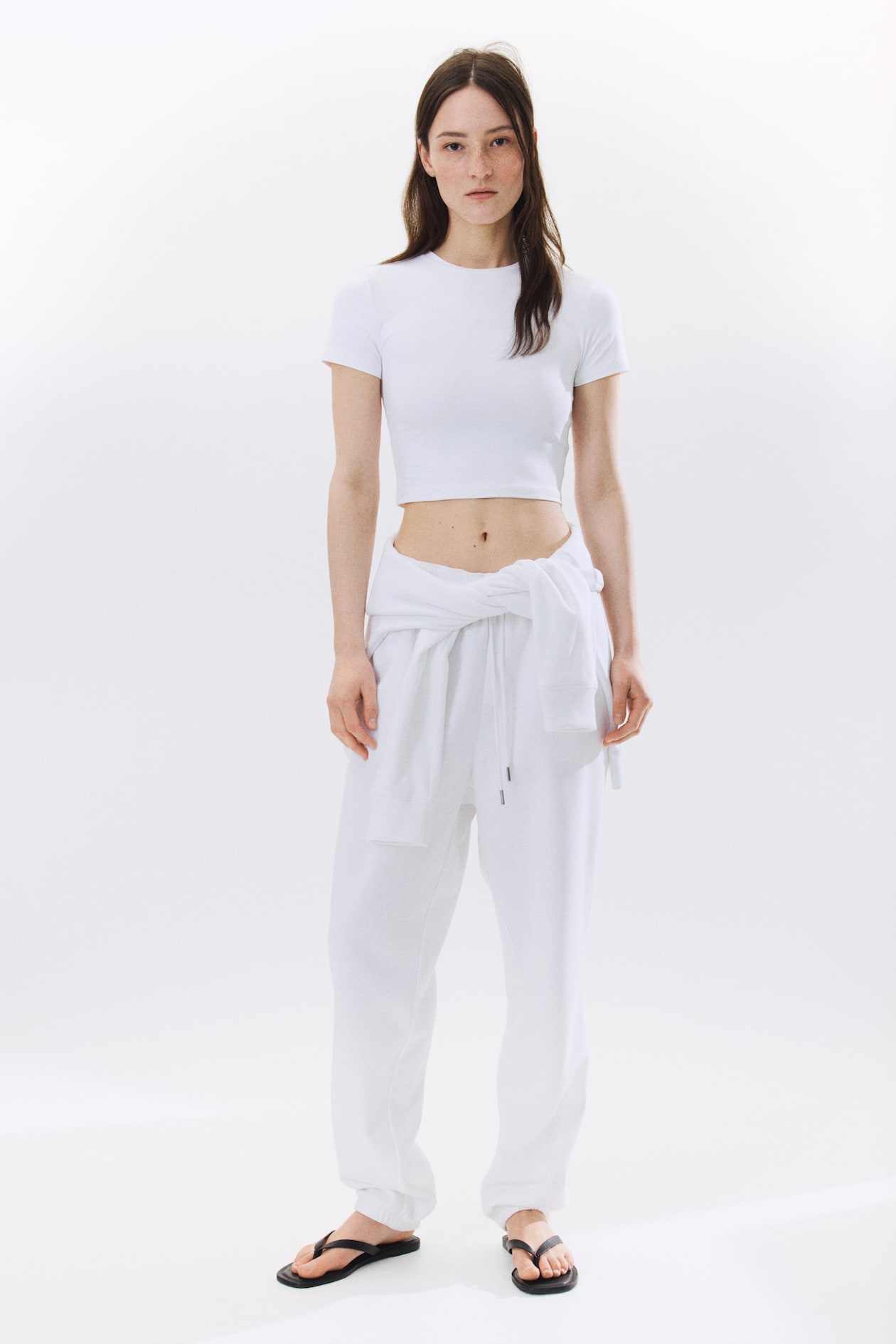 Microfiber Cropped T-Shirt