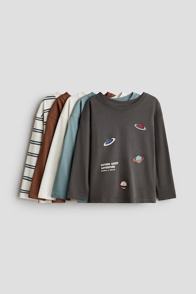 長袖Tシャツ 5枚セット