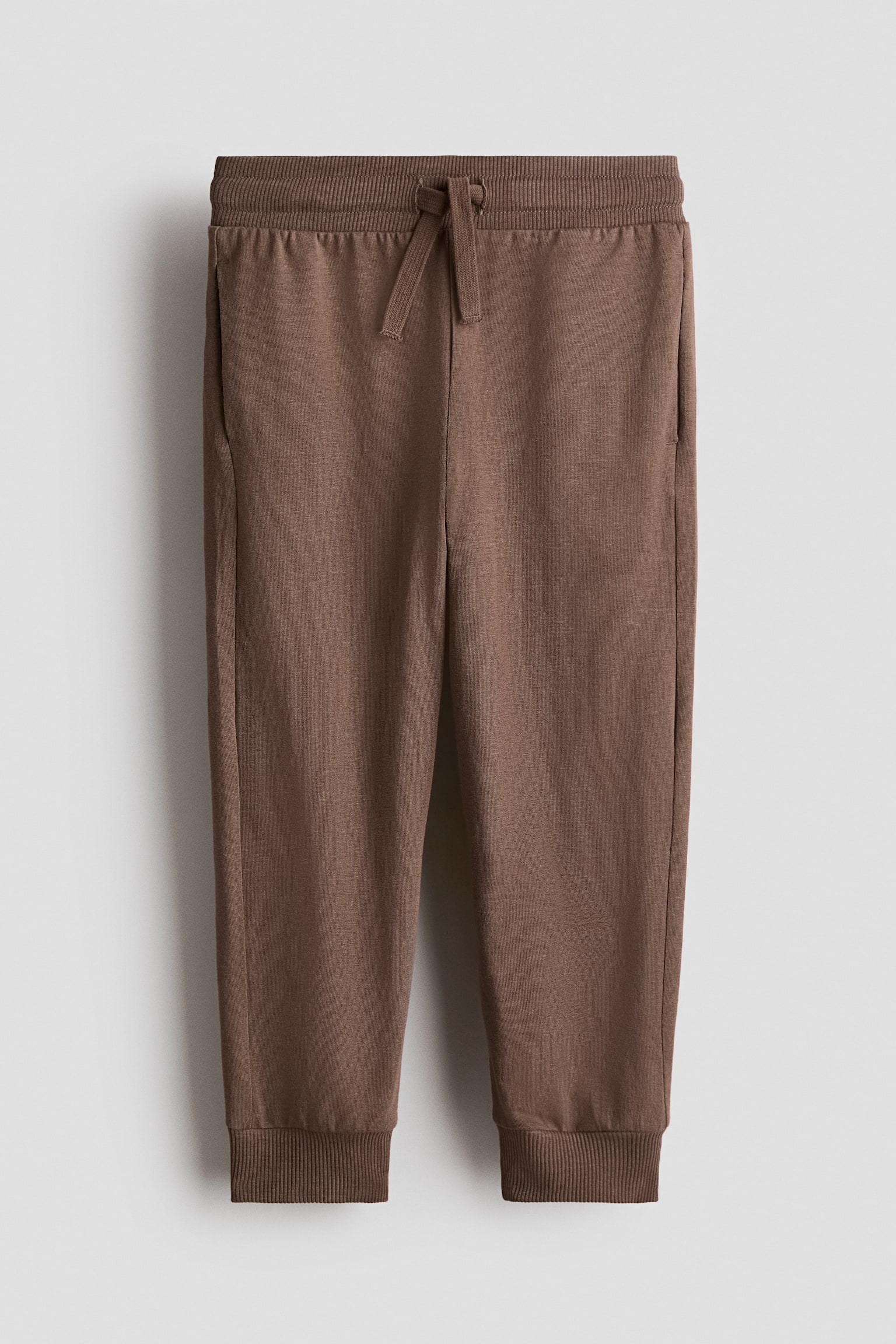 Pantaloni tip jogging din jerseu - Maro/Bleumarin/Negru/Gri-deschis melanj/Verde