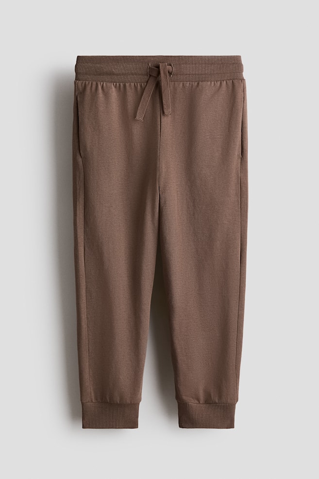 Jersey Joggers - Brown/Light gray melange/Black/Navy blue/Green - 1