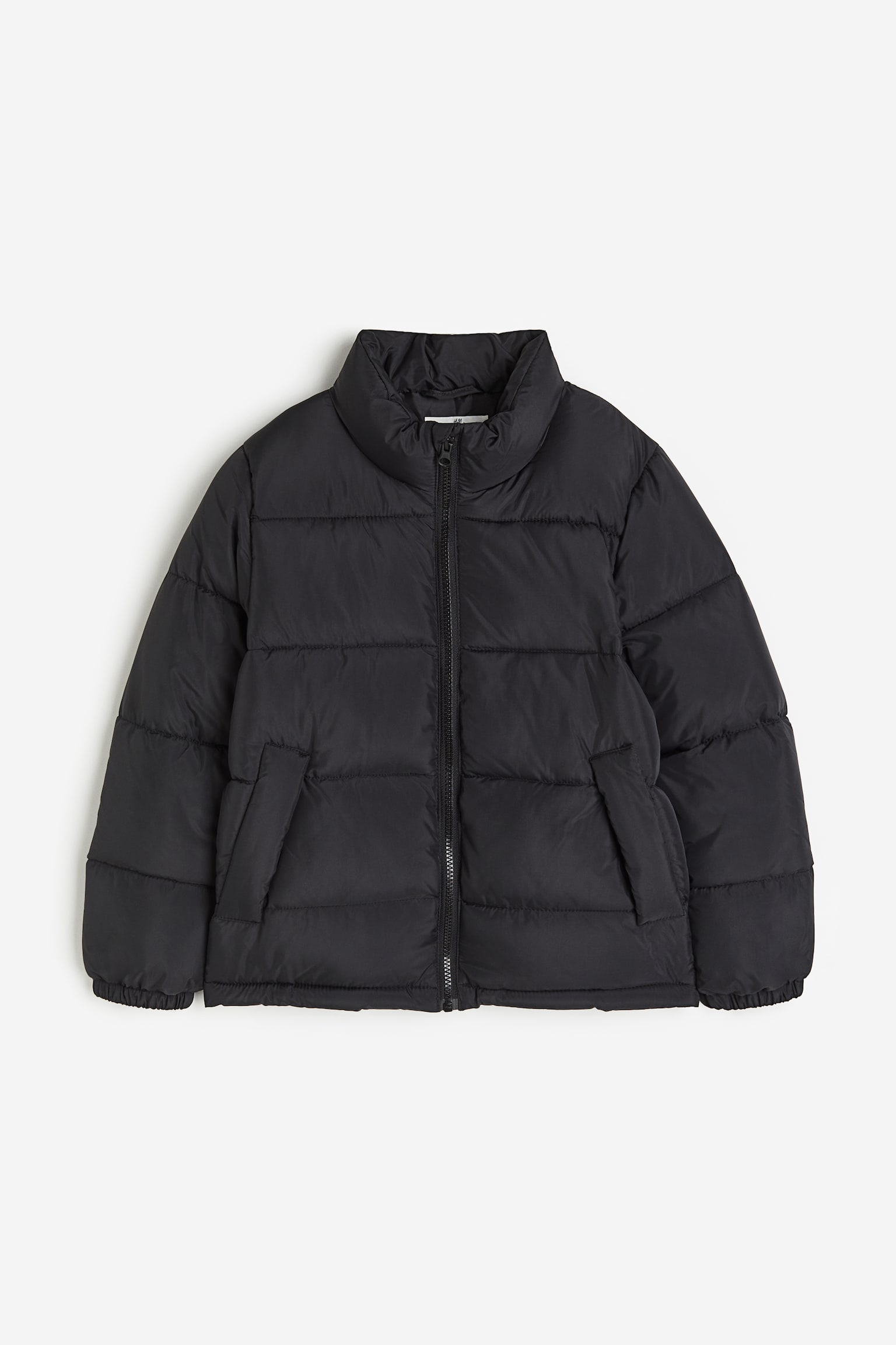 Puffer Jacket - Black/Dark blue/Khaki green - 1