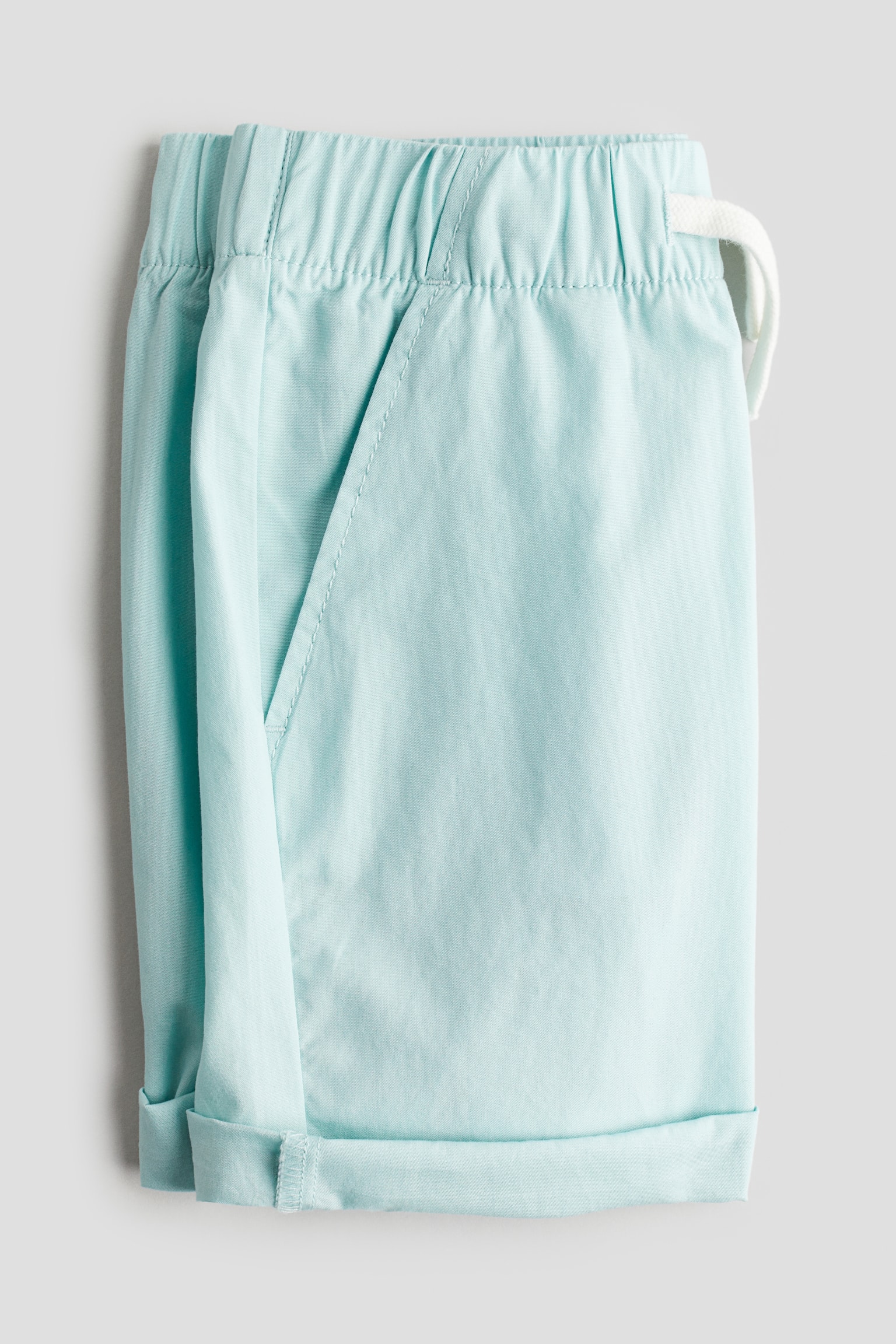 Cotton shorts - Light turquoise/Dark turquoise/Striped/Navy blue/Bright green - 2