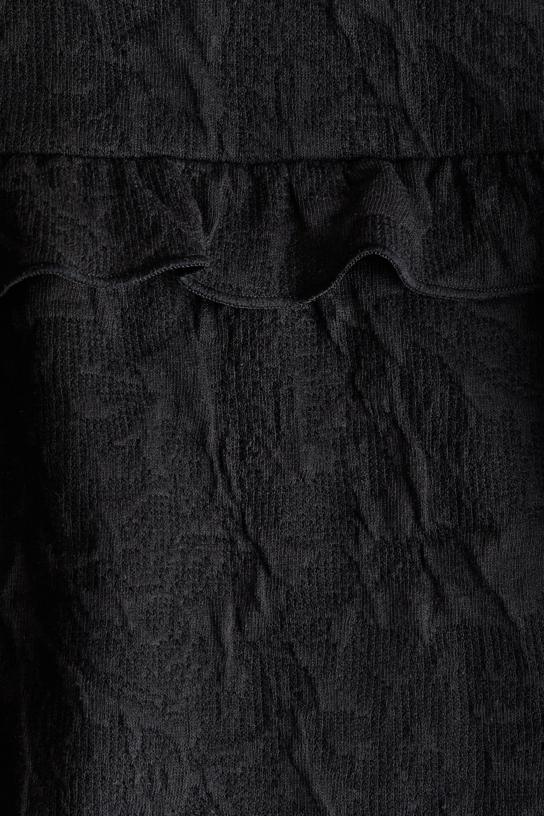 View larger image: Jacquard jersey blouse - Black - Ladies | H&M IN 5