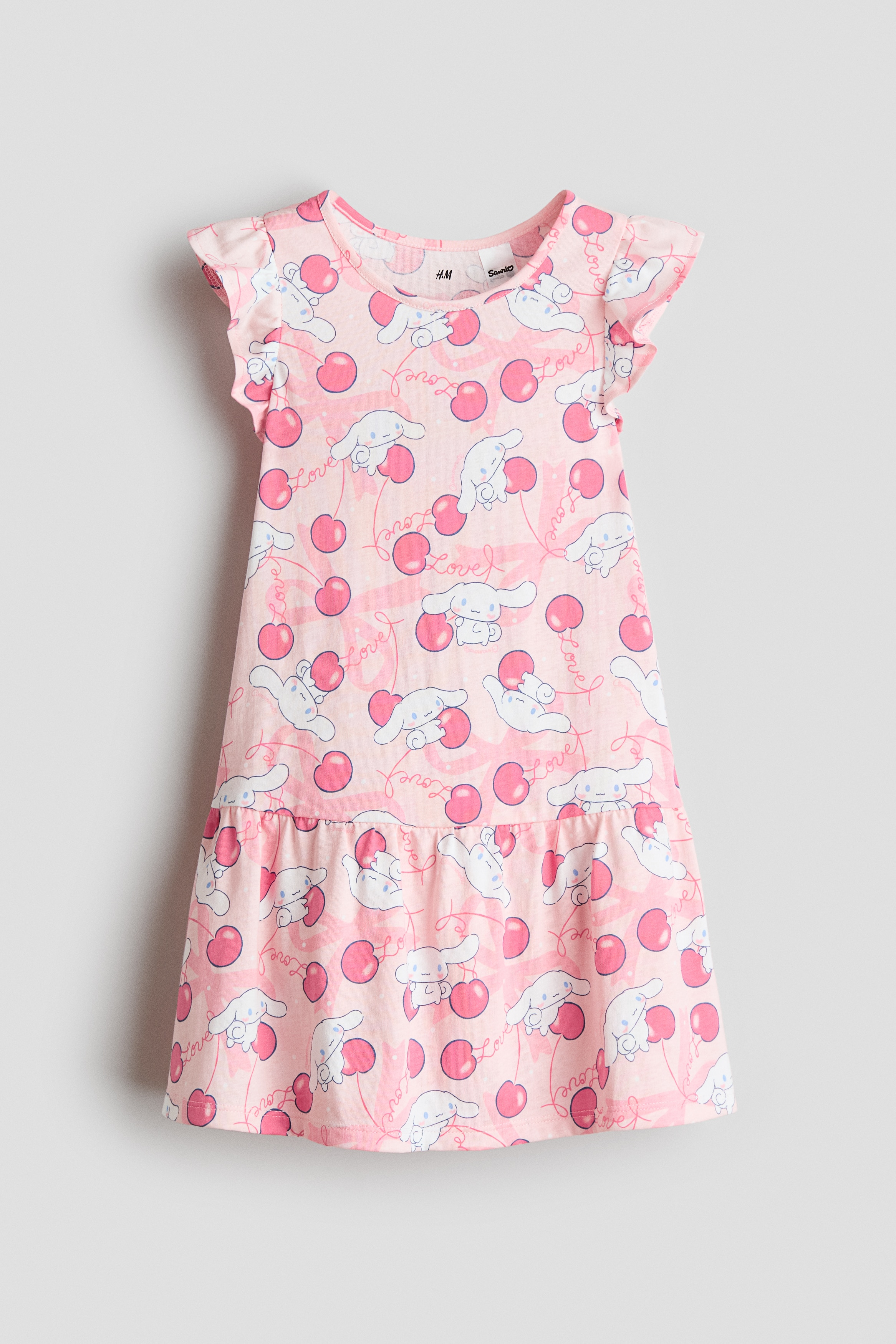Váy cotton jersey in hình - Màu hồng/Cinnamoroll