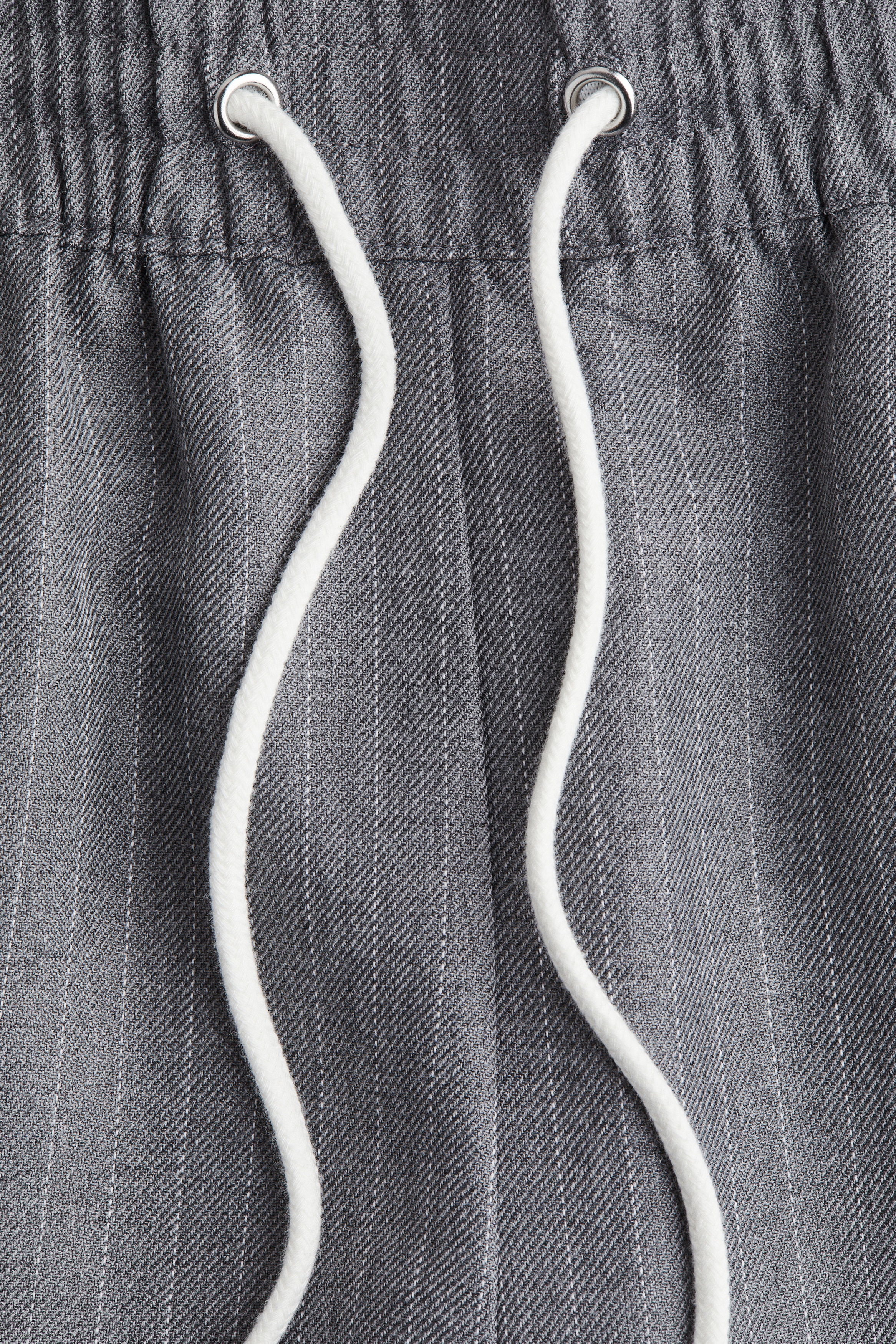 Wide drawstring trousers