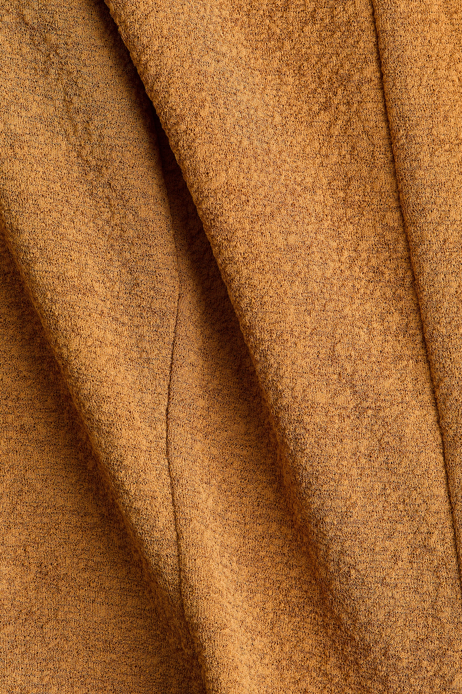 Sleeveless peplum top - Light brown/Black/Cream - 5