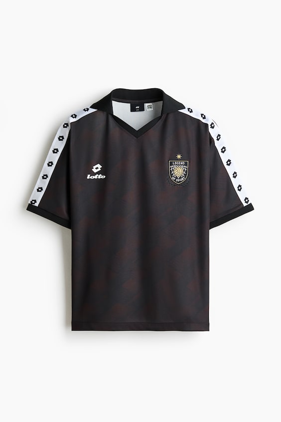Мужские топы H&M Loose-Fit Soccer Jersey