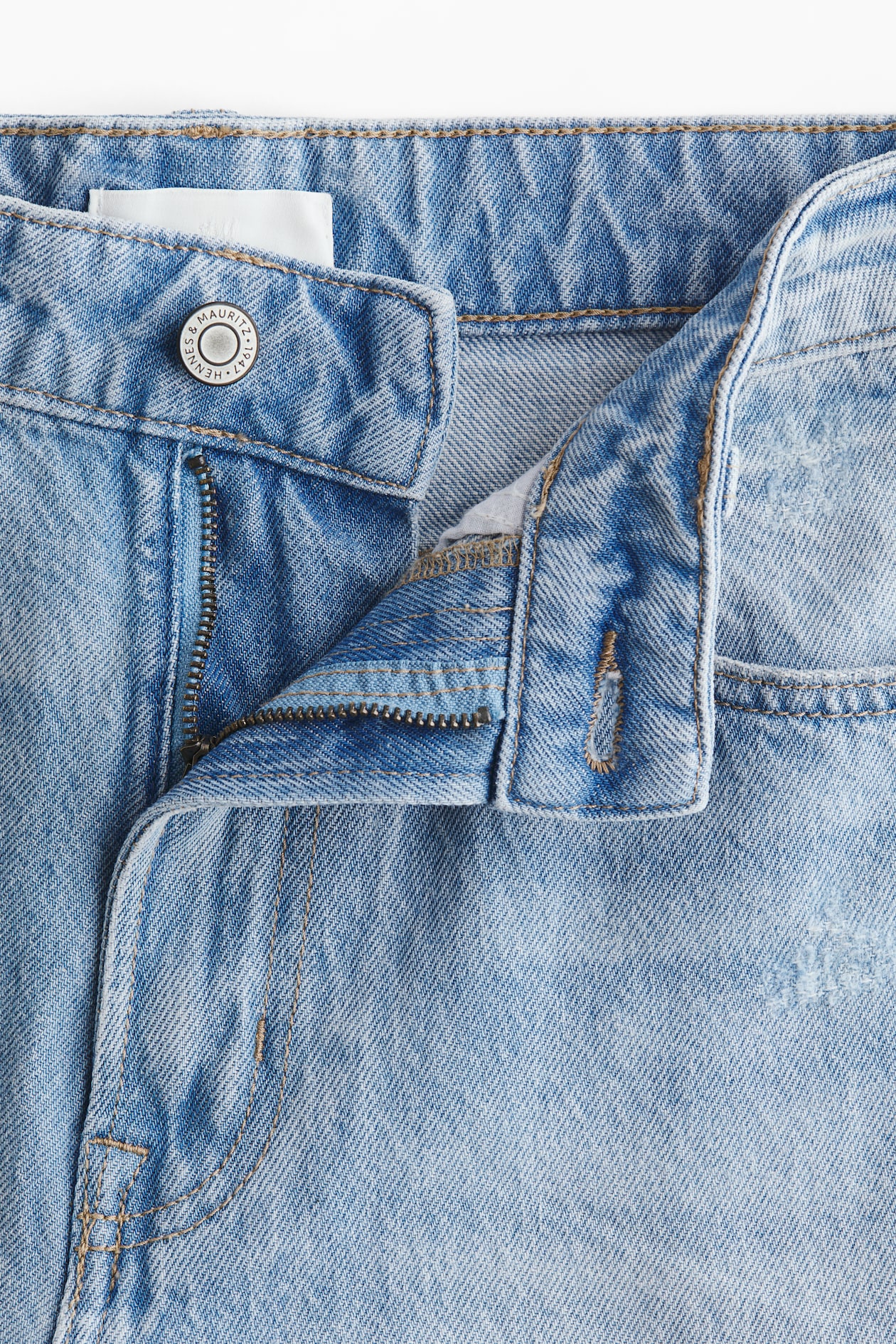Denim Bermuda Shorts - image 3