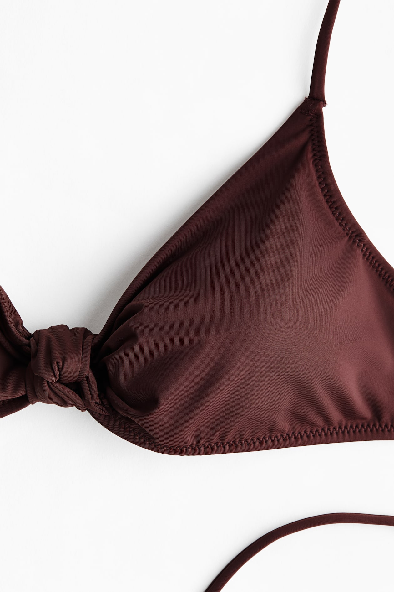 Knot-Detail Padded Bikini Top - image 2