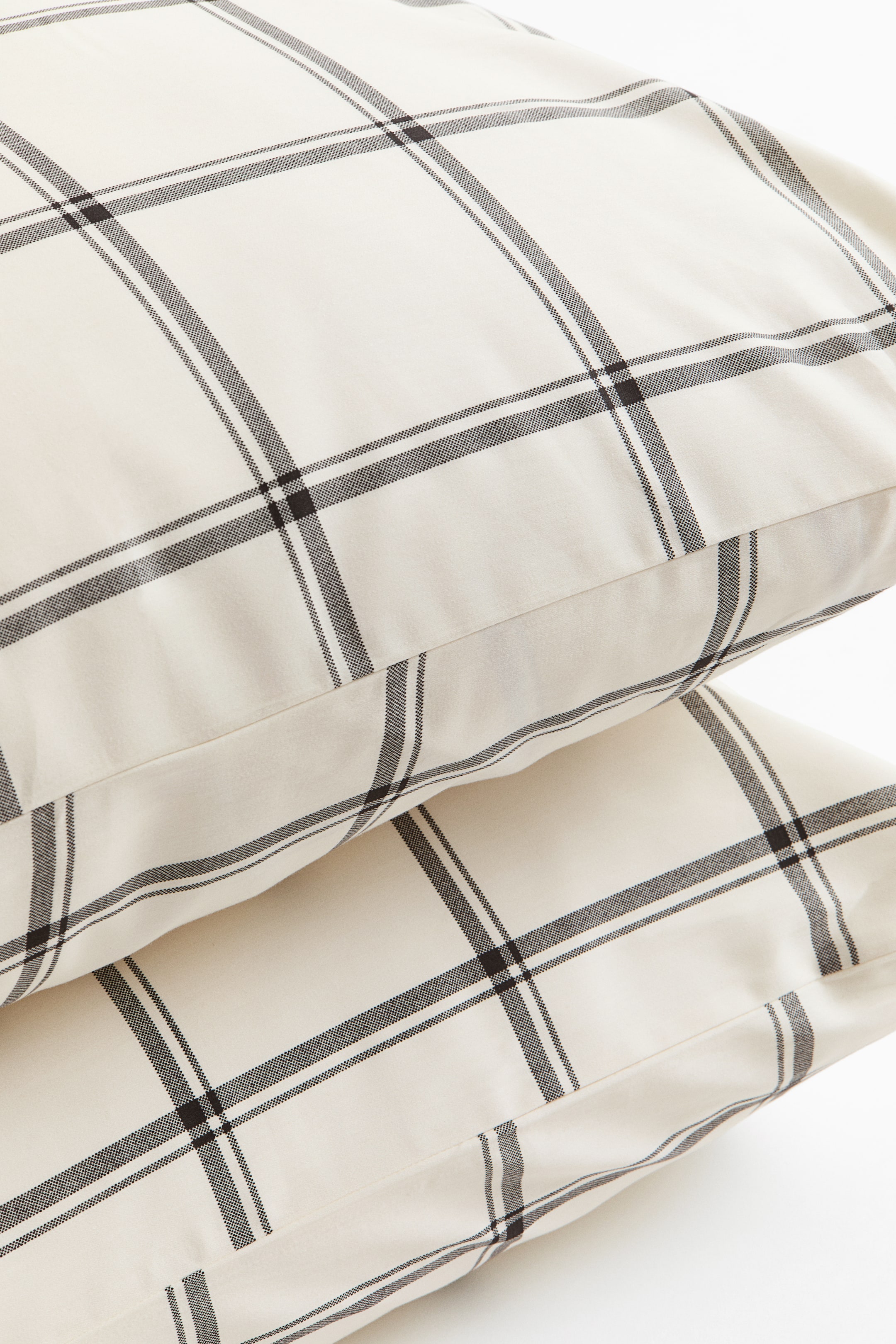 2-Pack Cotton Sateen Pillowcases