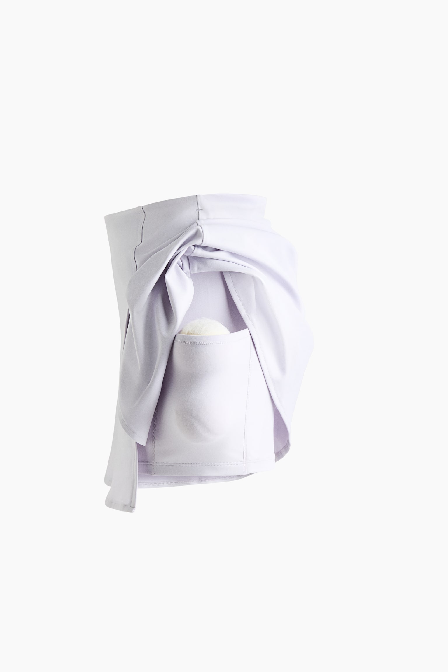 Chân váy tennis vải SoftMove™ - Màu tím lilac/Màu trắng/Màu quả mơ - 4