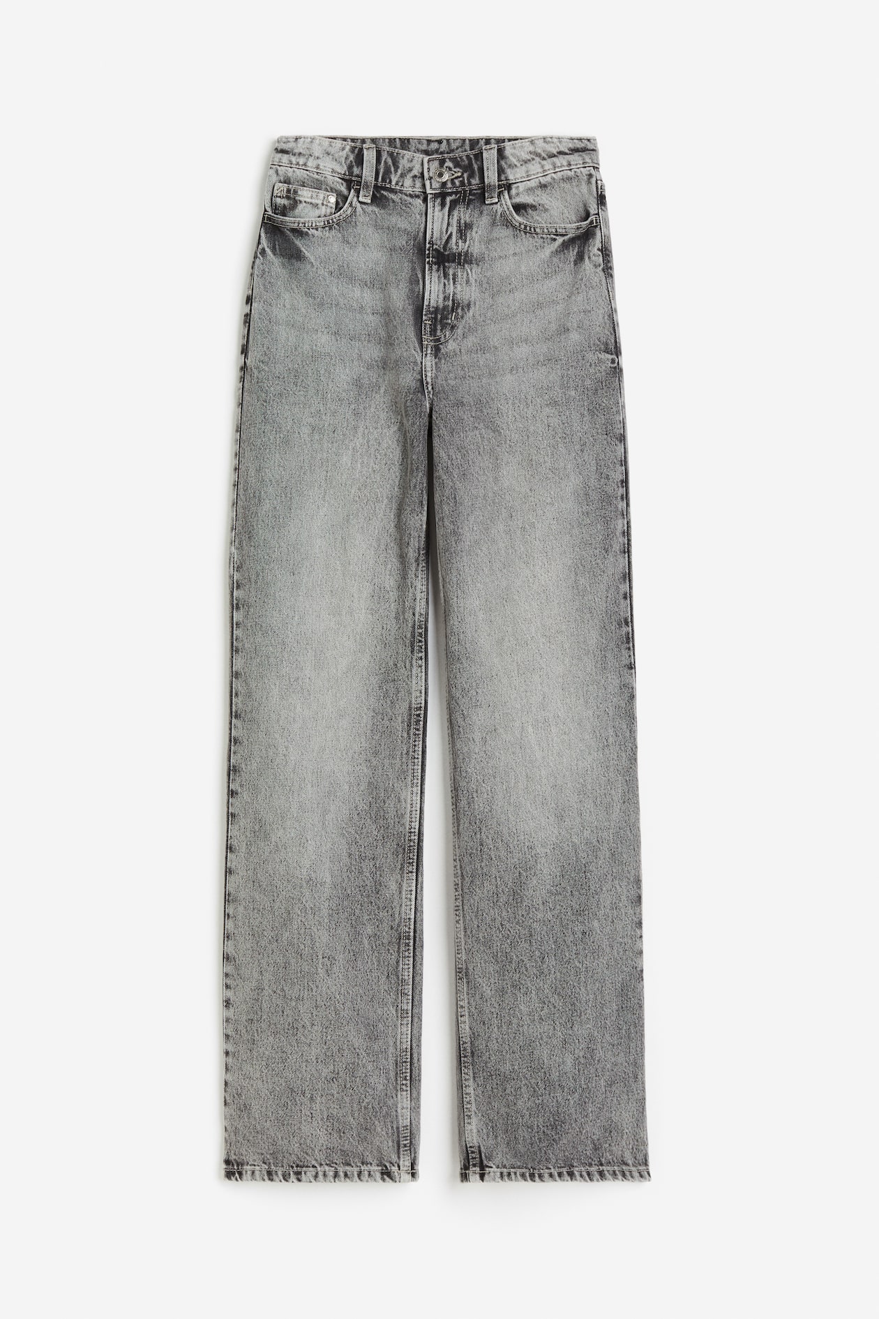 Wide Leg Jeans Jean Gris H&m Jean Wide Leg H&M H&M 10 Ans - Main Image