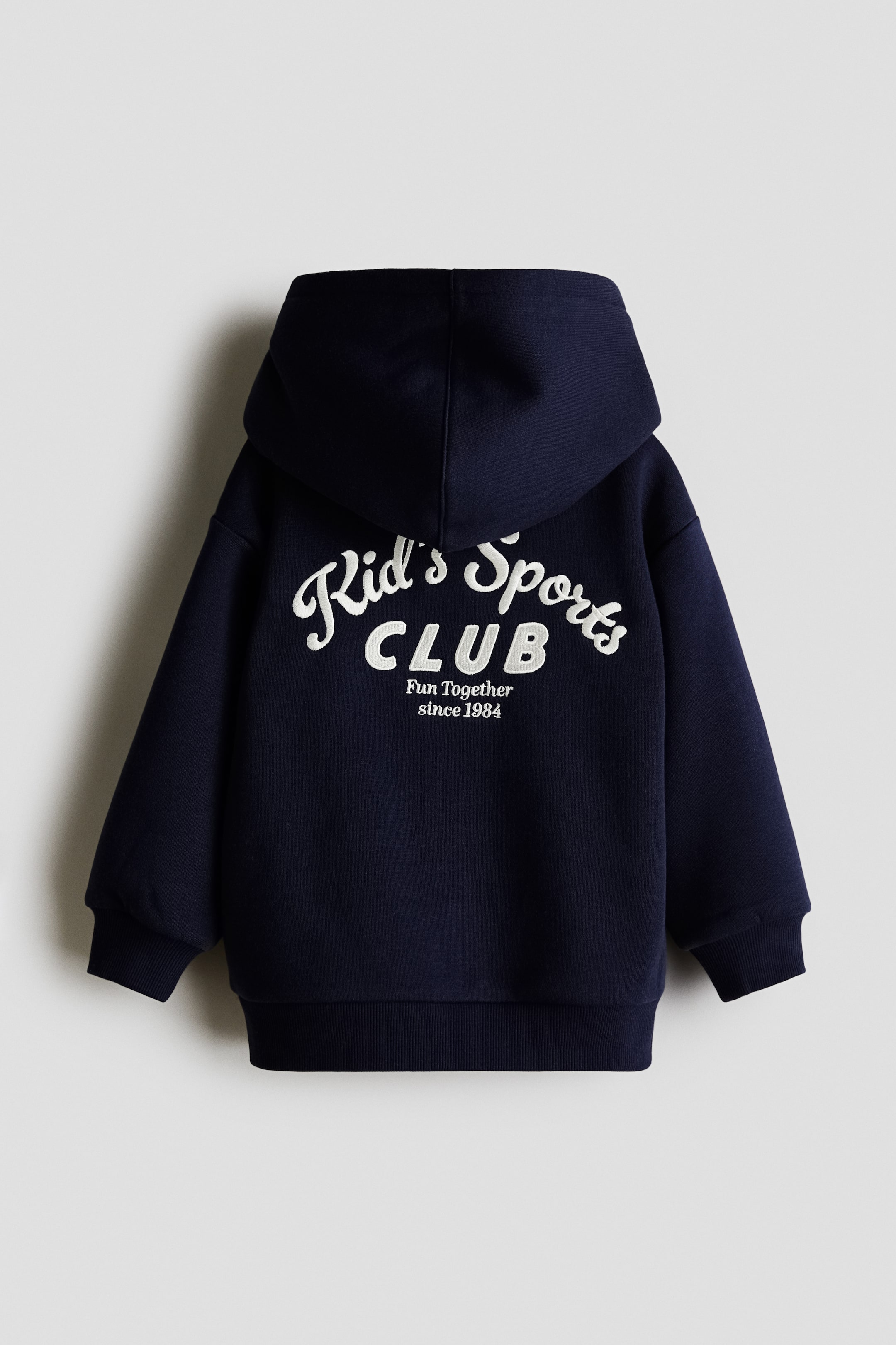 Ver imagen más grande: Chaqueta sudadera con capucha y bordado - Azul marino/Kids Sports Club - NIÑOS | H&M ES 2