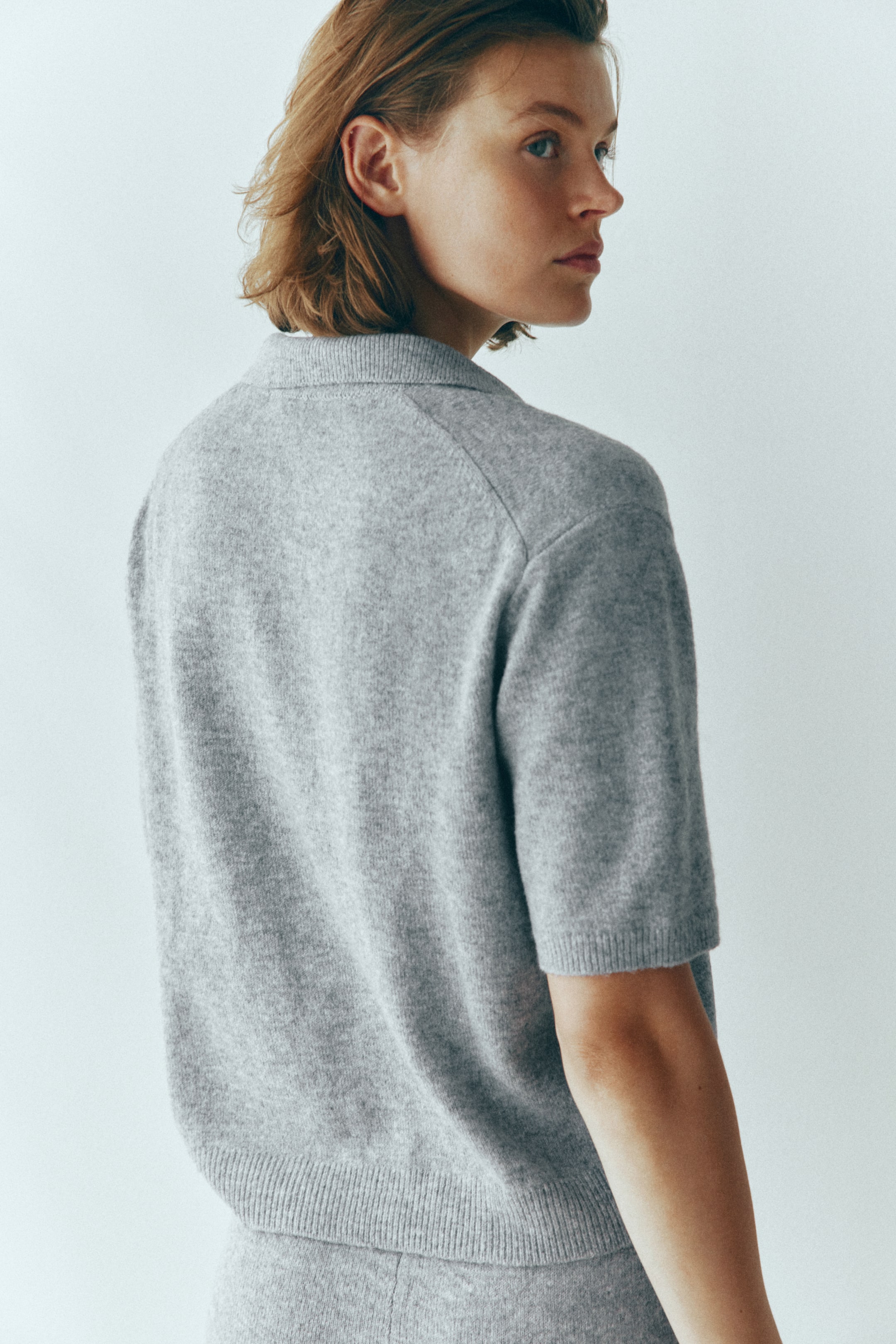 Short-Sleeved Polo Shirt