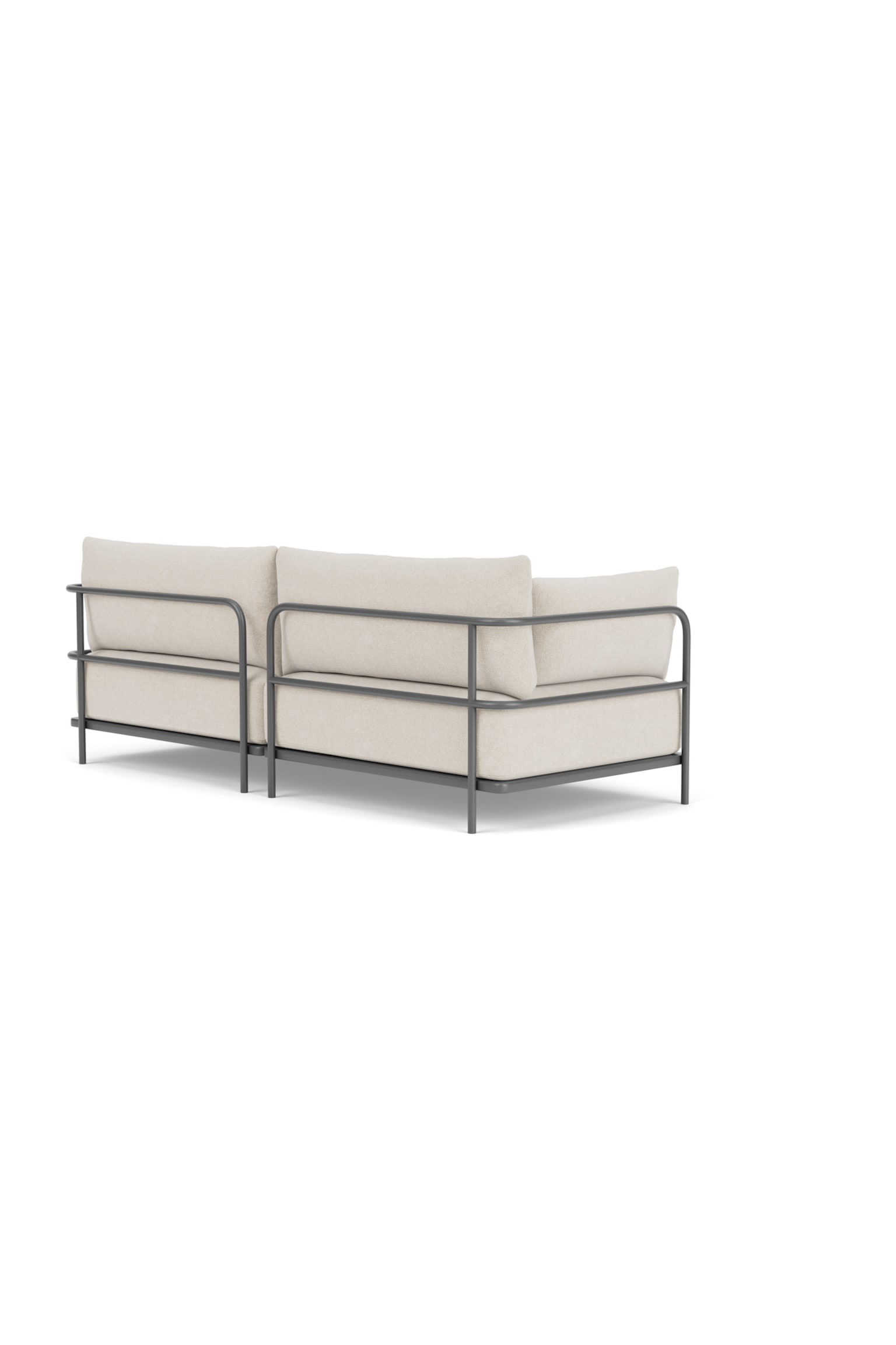 Vincent Gartensofa 3-sitzer Chaise Rechts-Martinique - 3