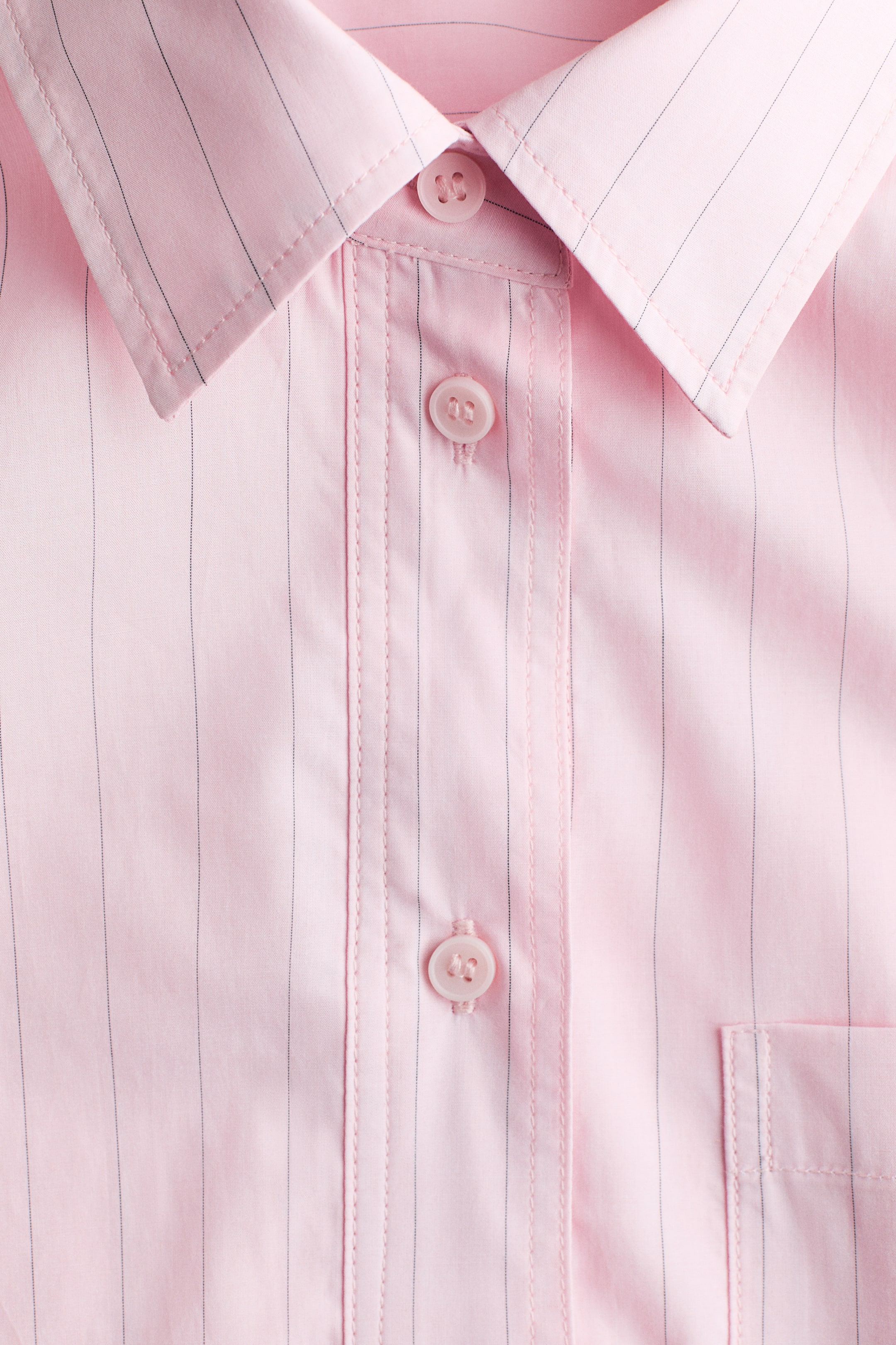 Женские рубашки H&M Oversized Poplin Shirt — фото 3