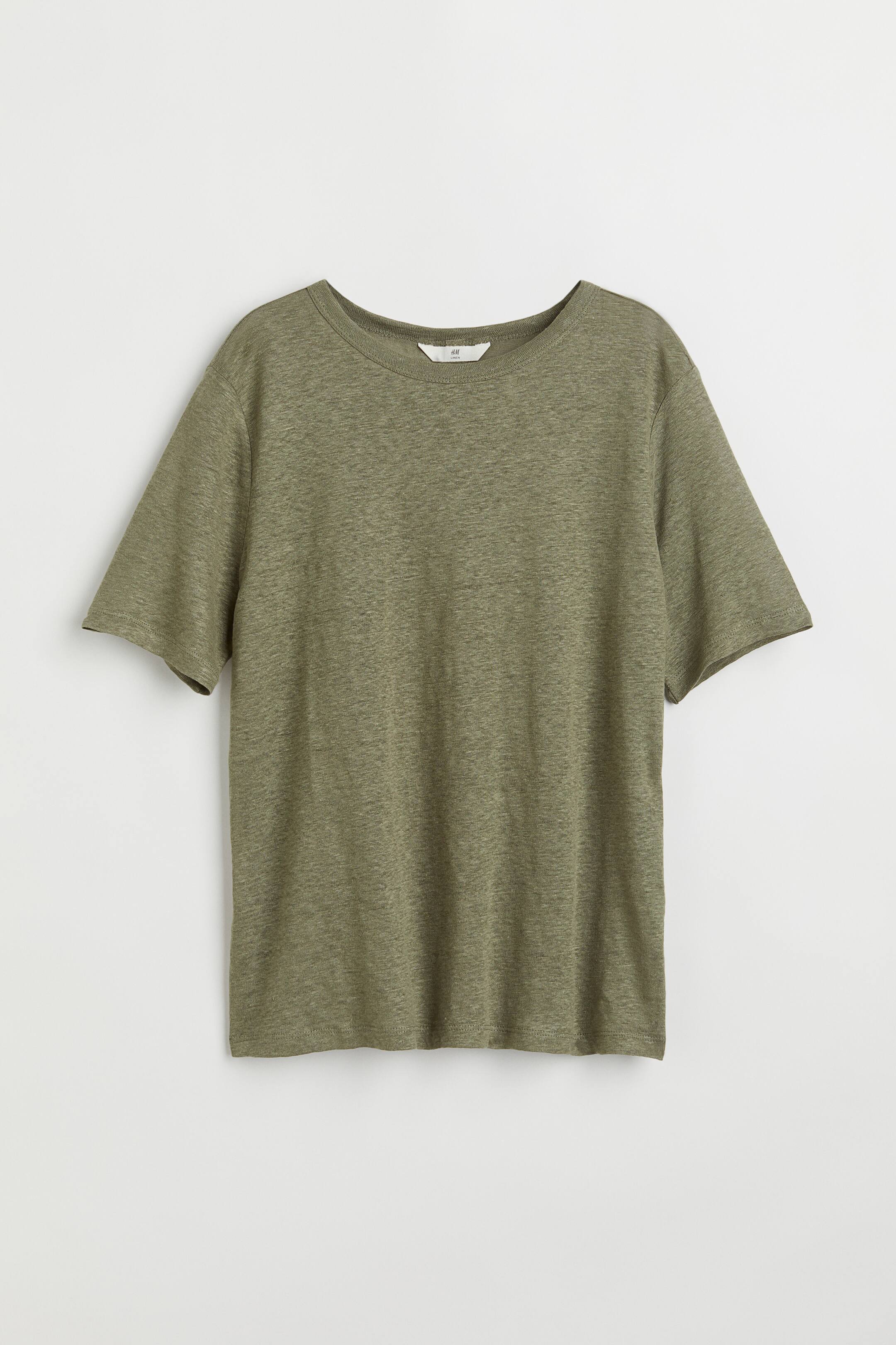 T-shirt col rond manches courtes monochrome vert d'eau Le Coq Sportif | La Redoute