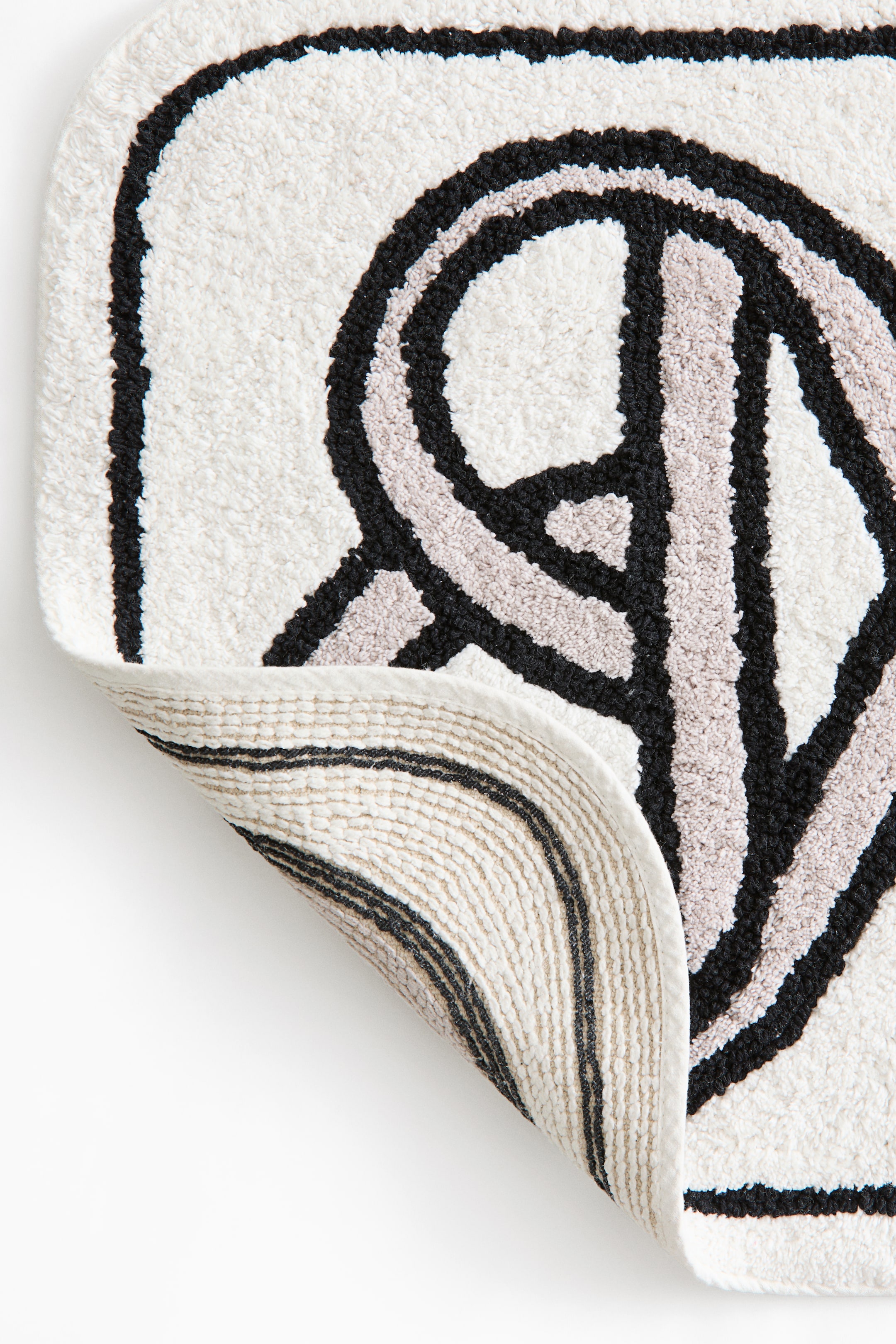 Motif-Detail Bath Mat