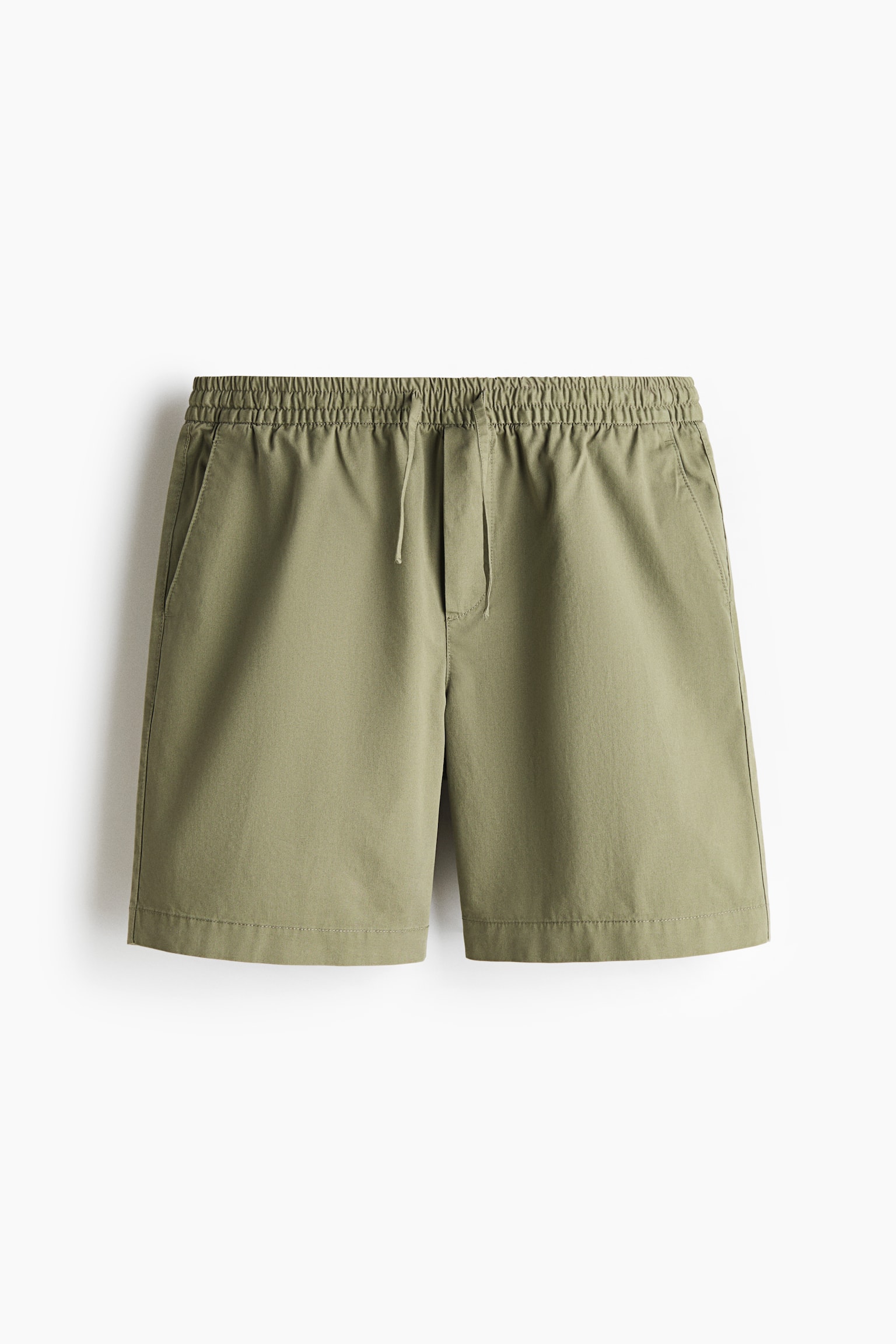 Relaxed Fit Cotton shorts - Khaki green/Black/Dark blue/Dark brown/White - 1