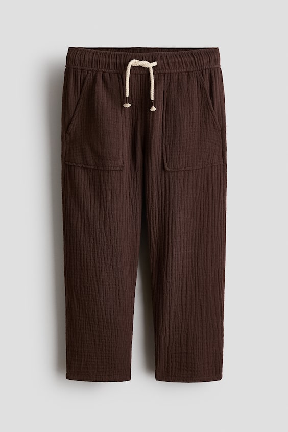 Детские брюки H&M Muslin drawstring trousers