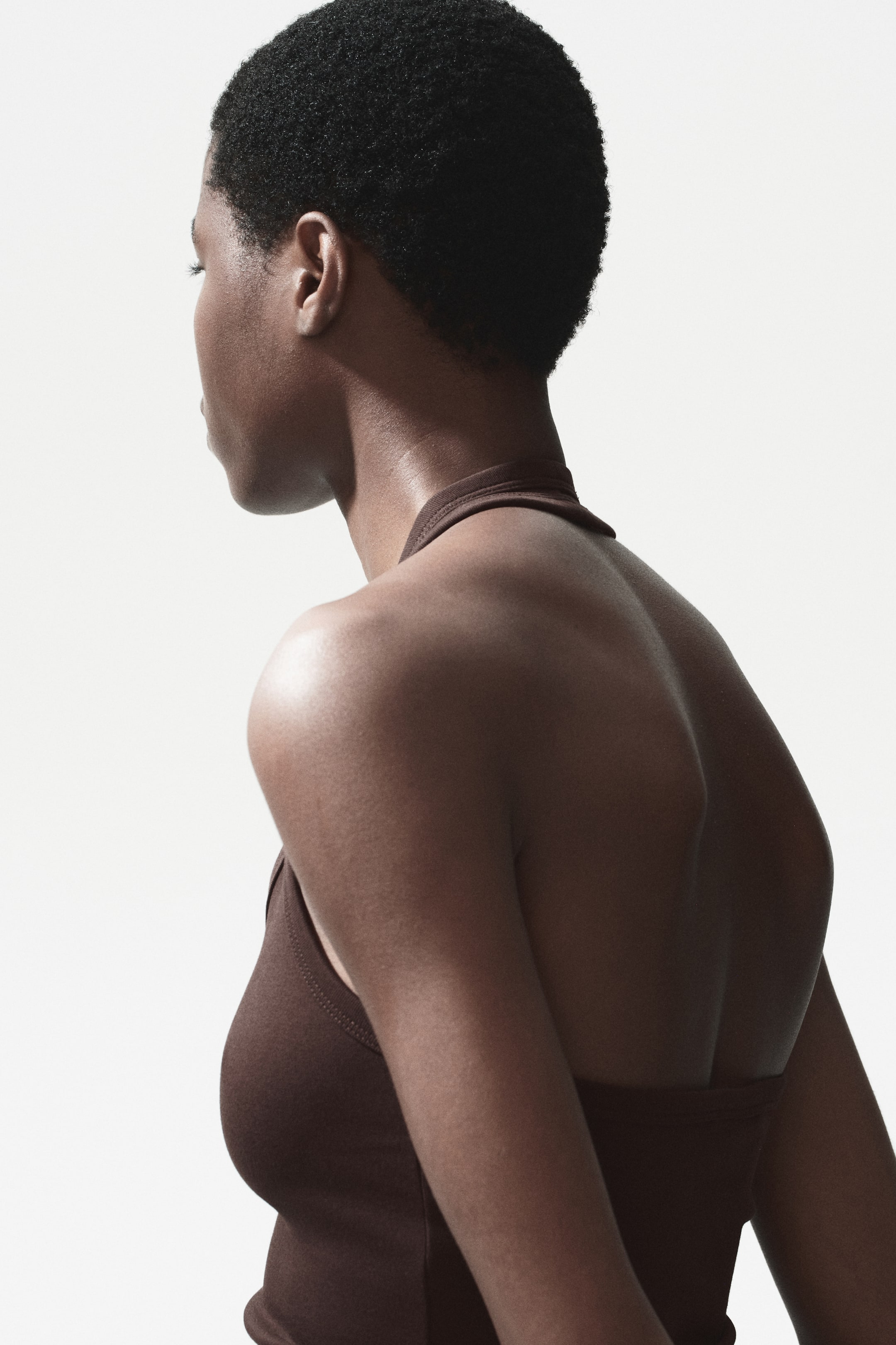 Cotton Halterneck Top