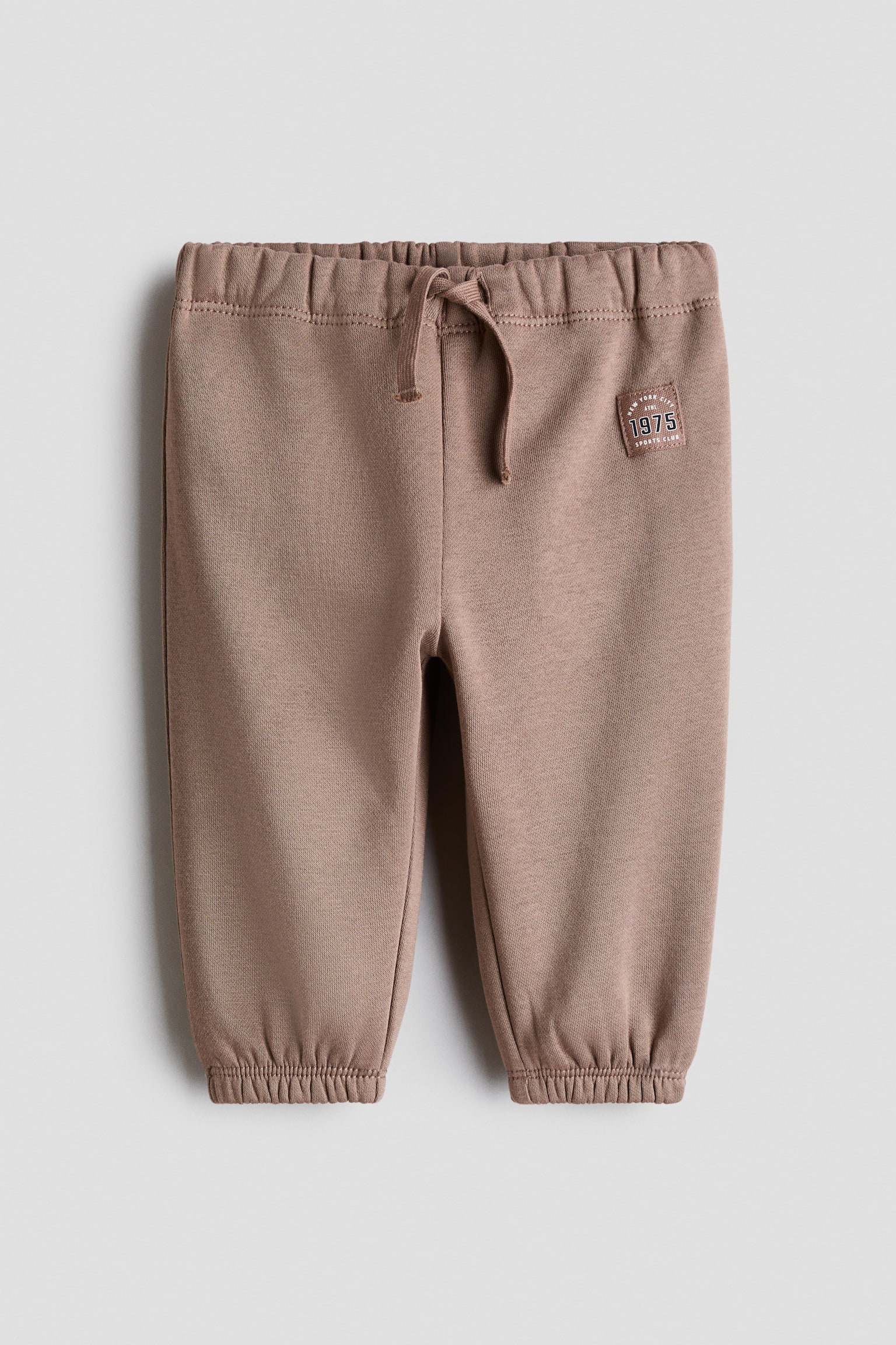 Pantalon jogger en molleton - Marron clair/Bleu marine/girafe/Gris clair/dinosaures