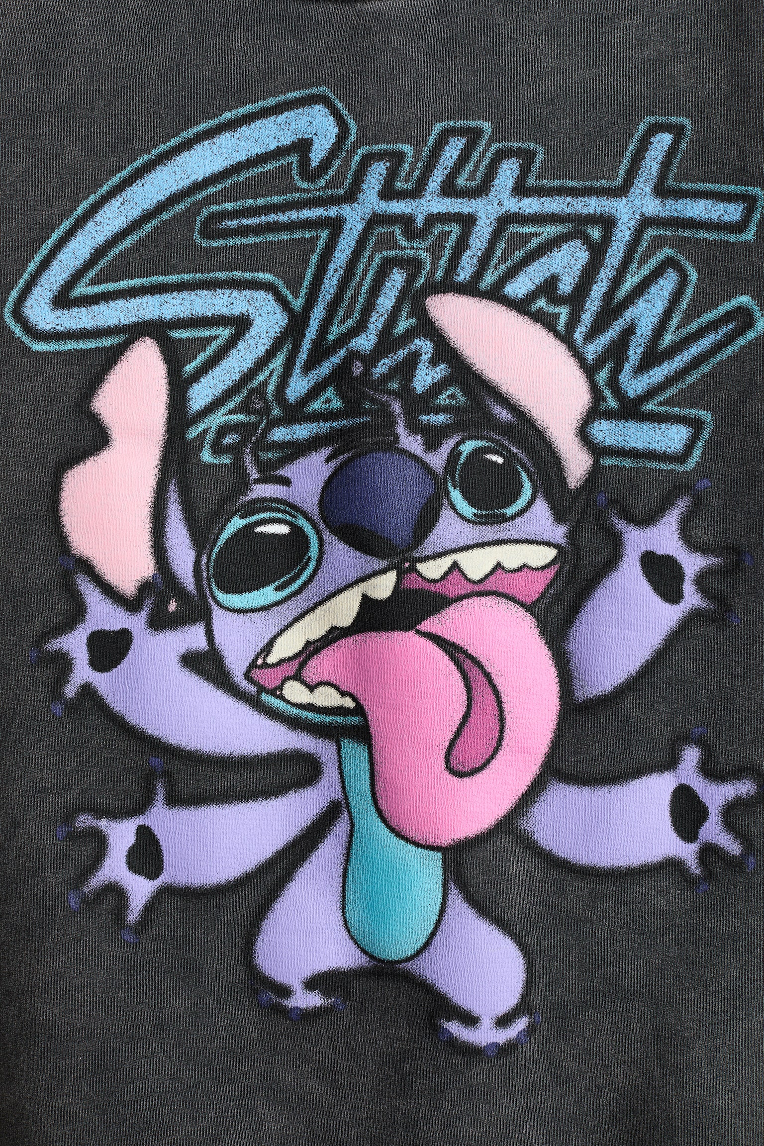 圖案運動衫 - 黑色/星際寶貝 - 2