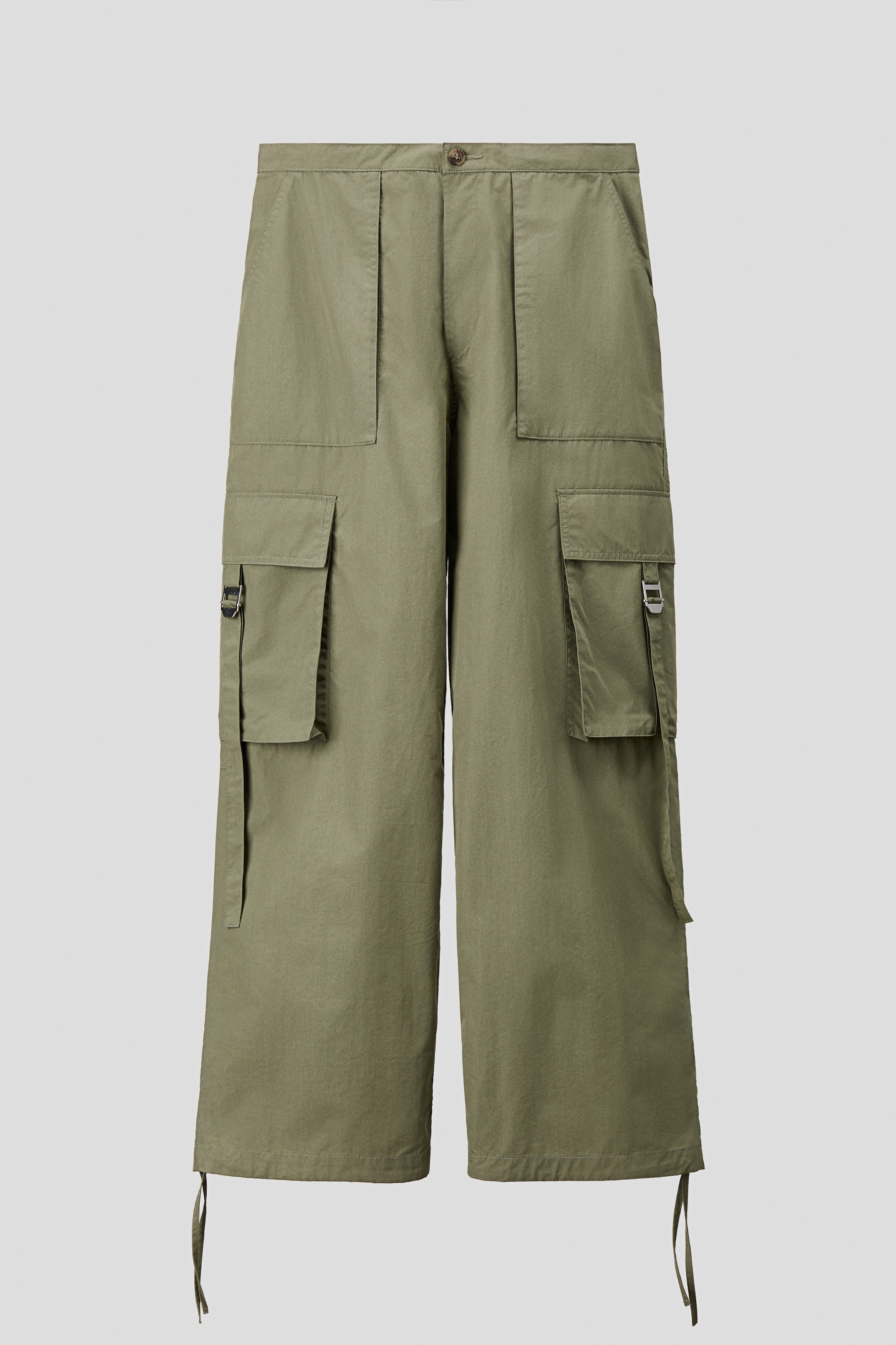Loose Fit Cargo trousers - Khaki green