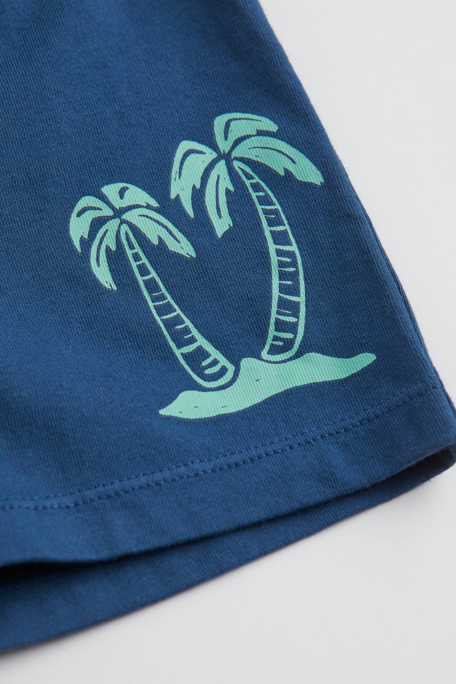 Jersey Shorts - Dark blue/Palm trees/Terracotta/One Team/Black/Dinosaur/Light yellow/Giraffe - 2