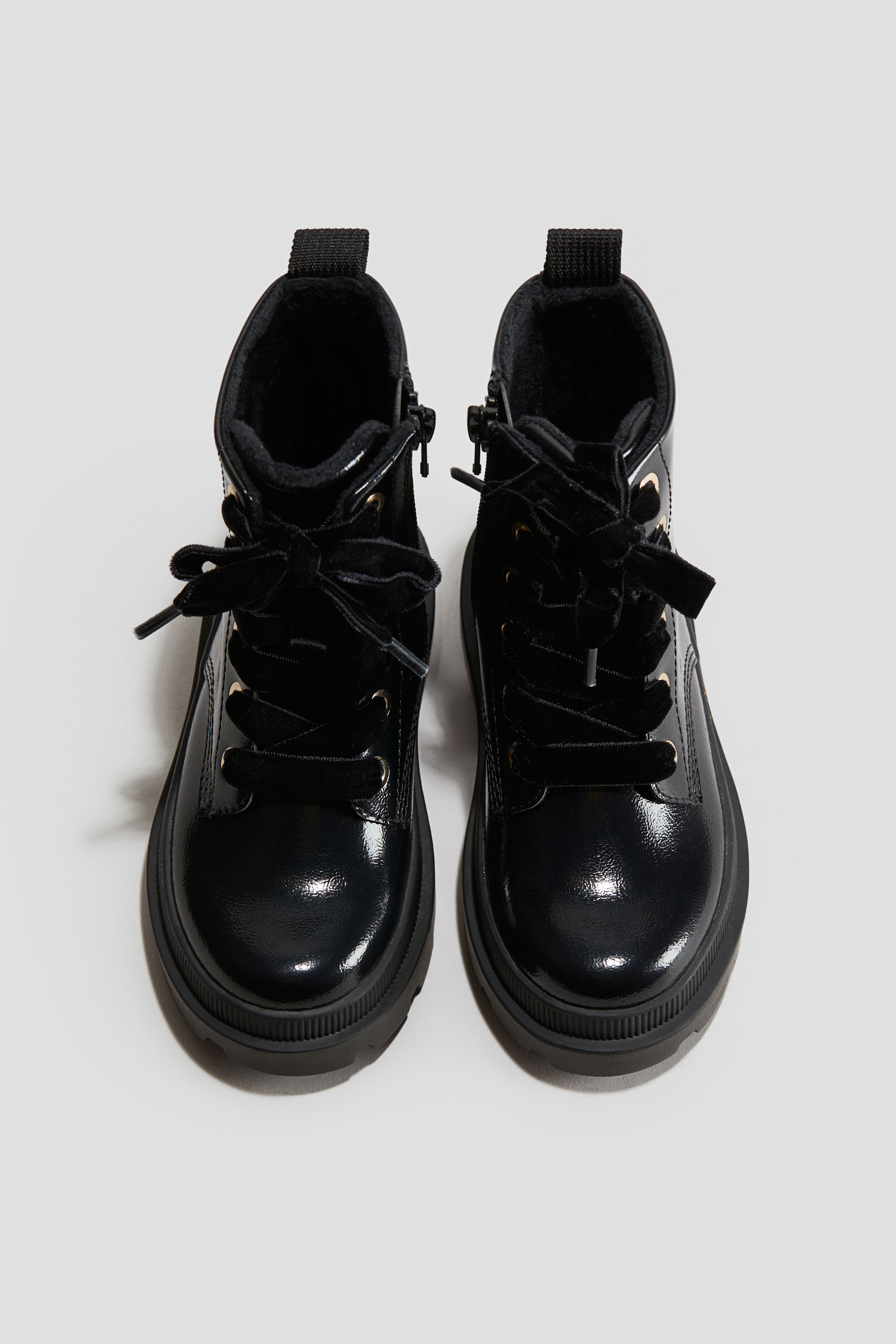 Lace-Up Boots