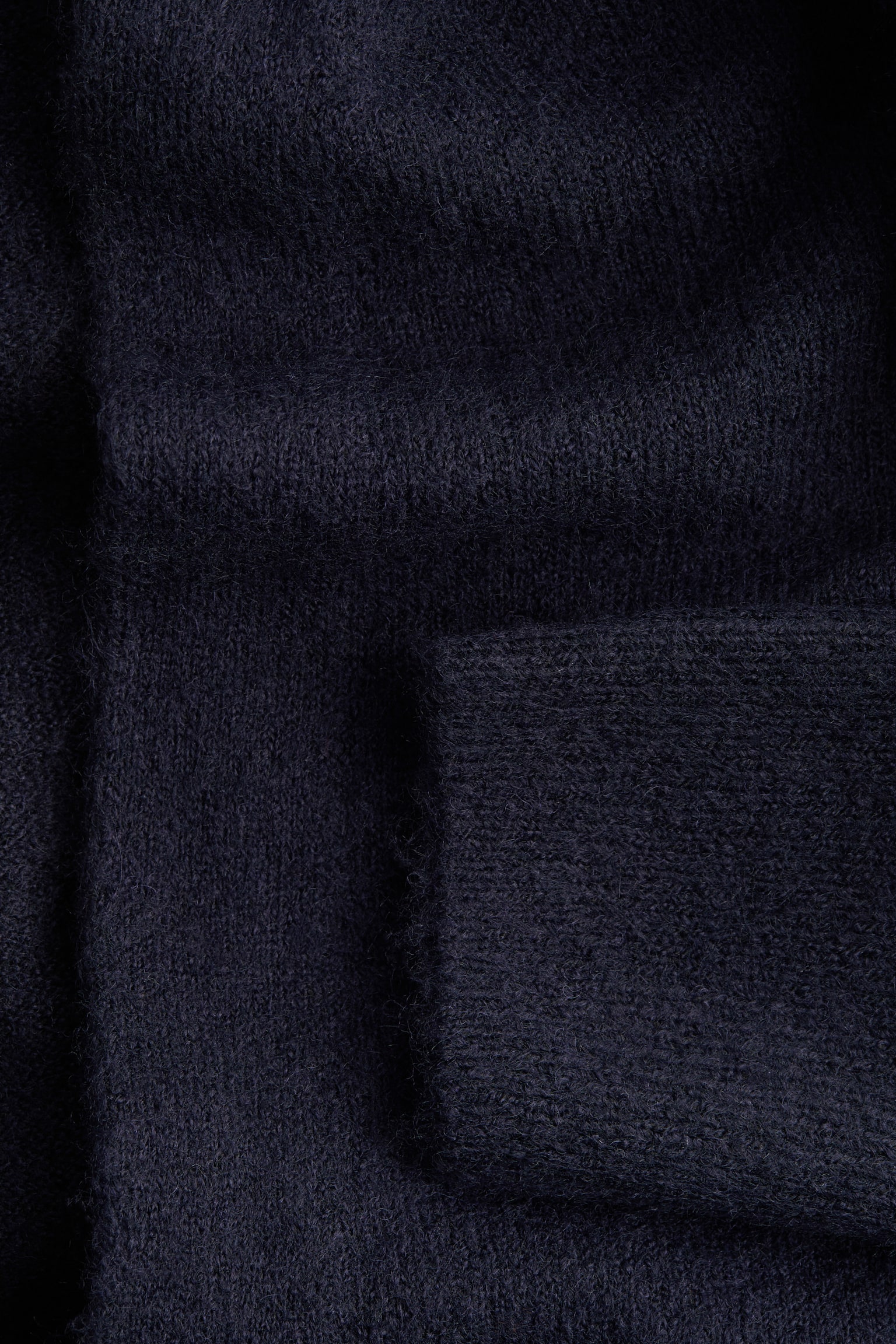 Long cardigan - Navy blue/Dark grey marl/Black - 4