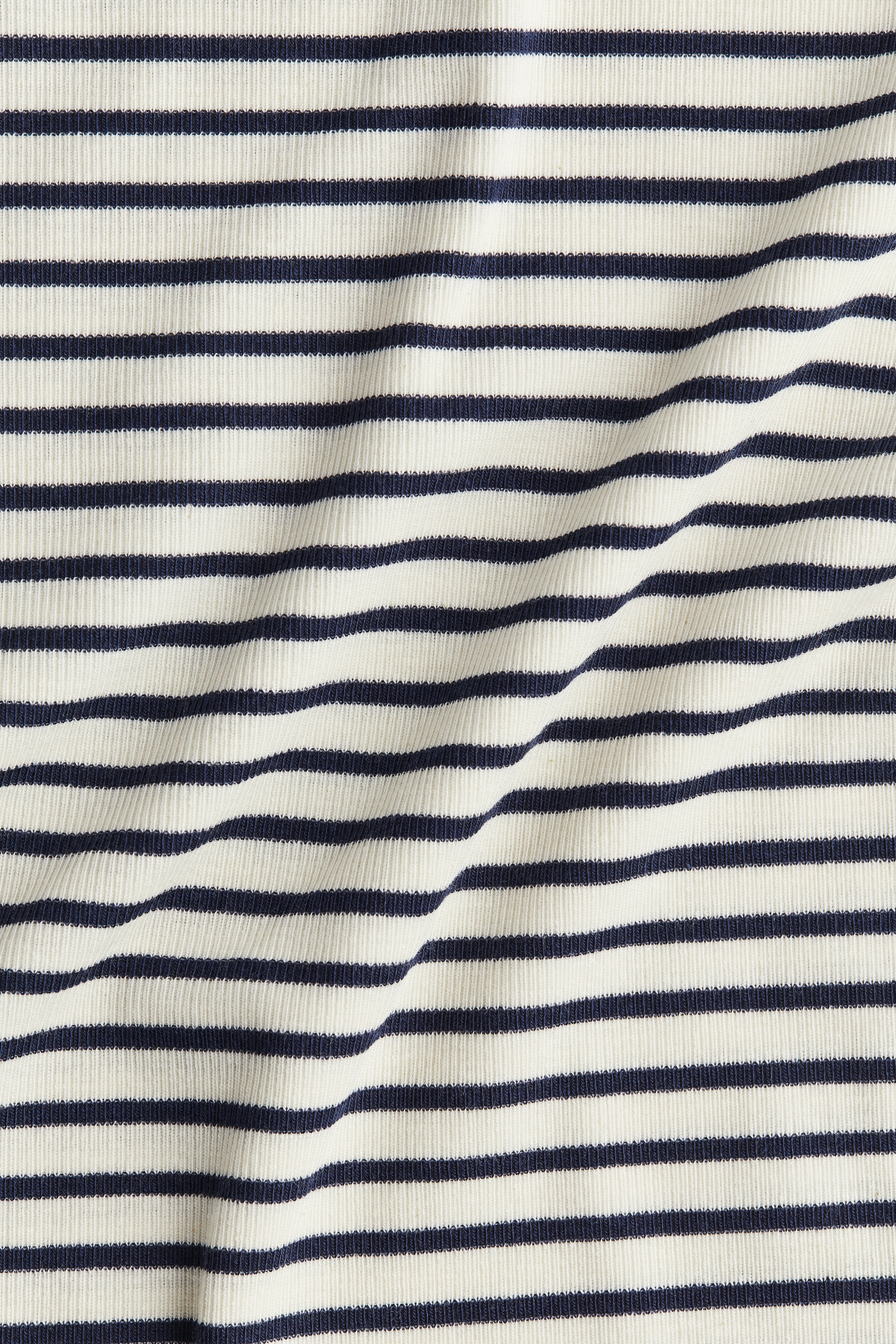 Ribbed jersey top