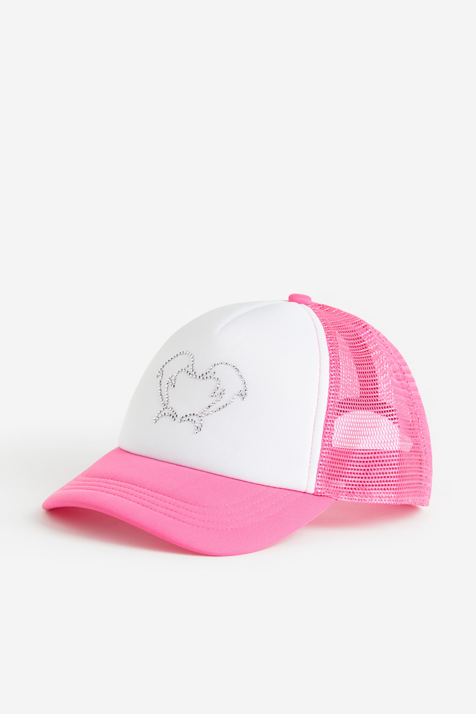 Design Detail Cap - Pink/Dolphins/Black/Butterfly/Light beige/Glitter - 1